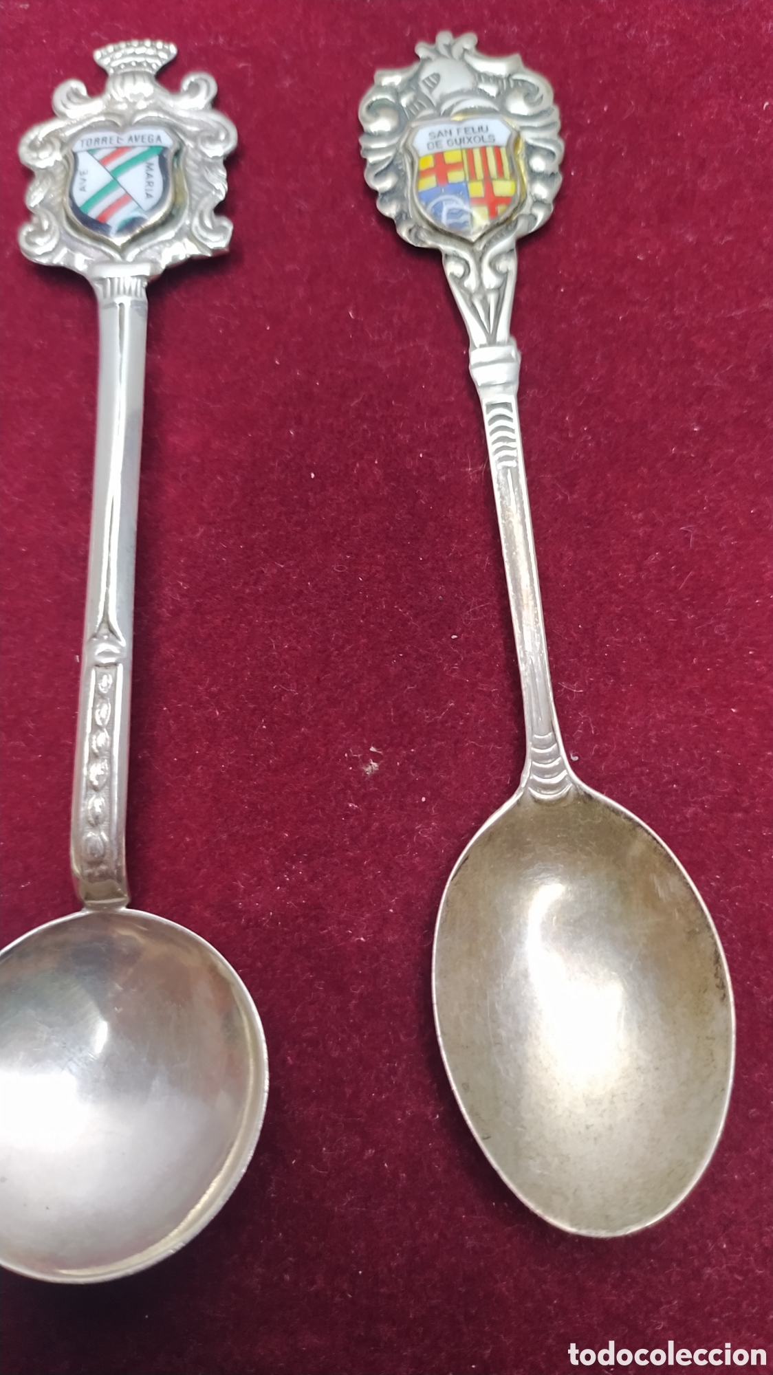 Antig&uuml;edades: 10 Cucharillas de colecci&oacute;n de plata - Foto 15