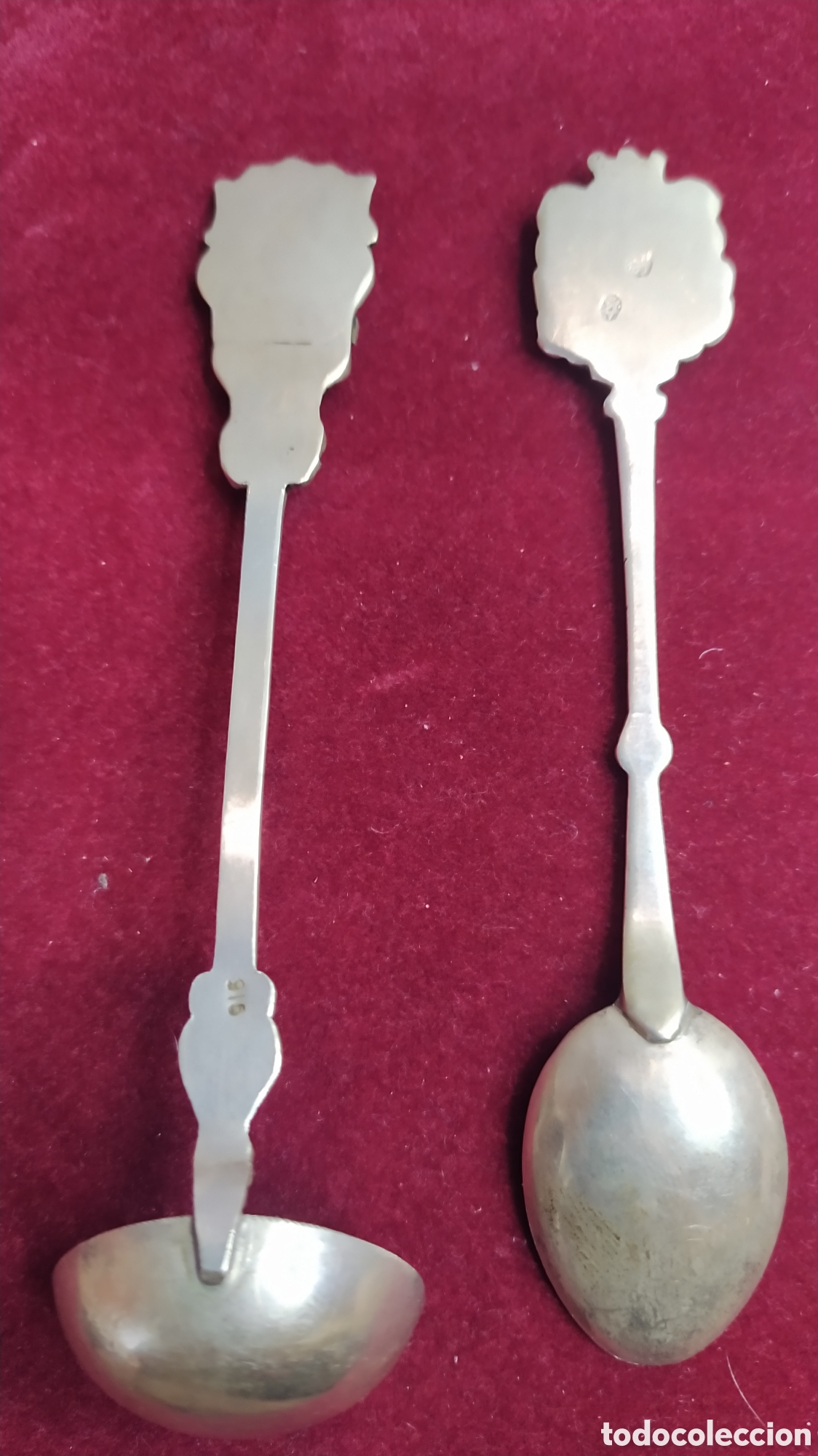 Antig&uuml;edades: 10 Cucharillas de colecci&oacute;n de plata - Foto 16