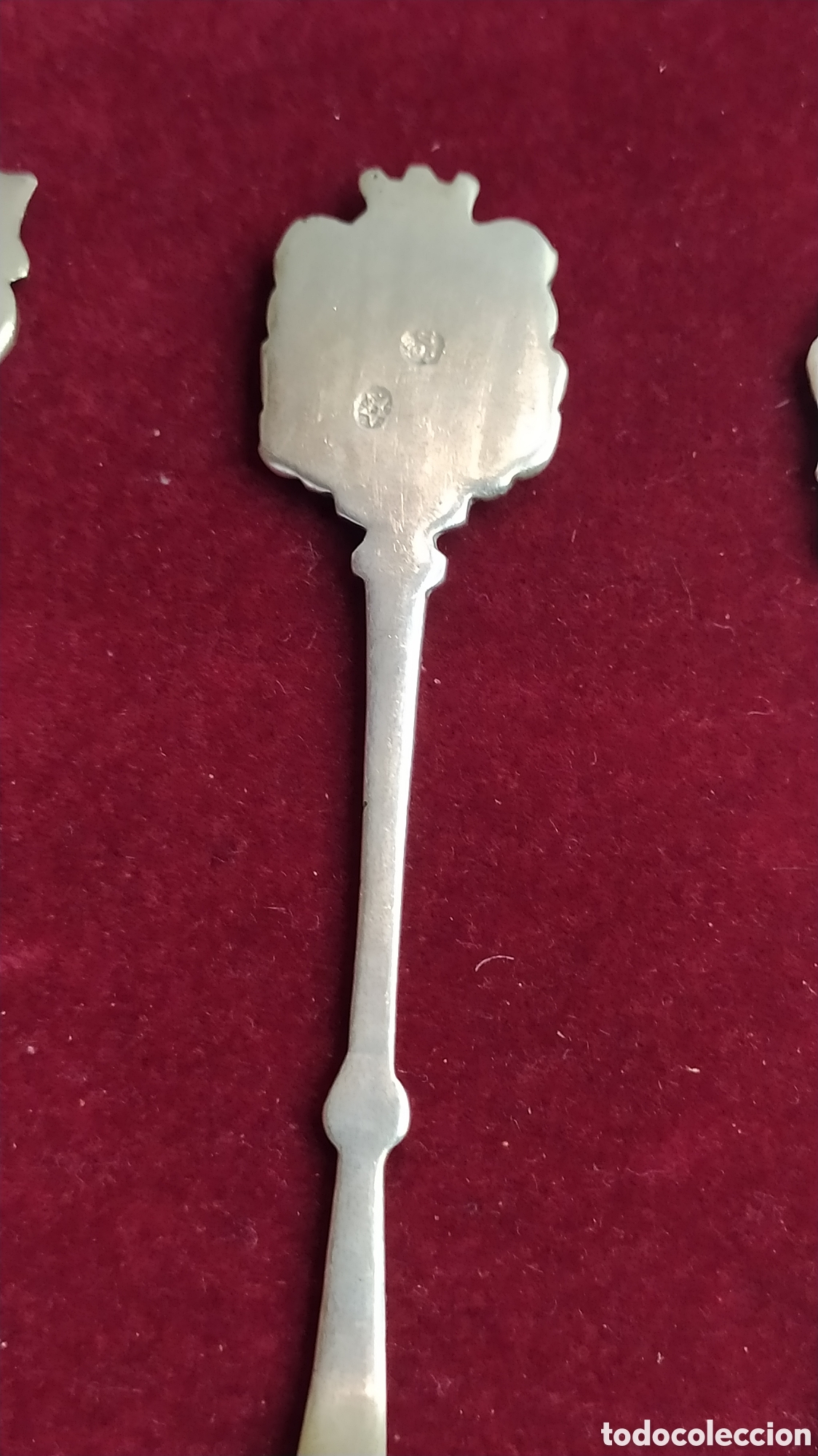 Antig&uuml;edades: 10 Cucharillas de colecci&oacute;n de plata - Foto 18