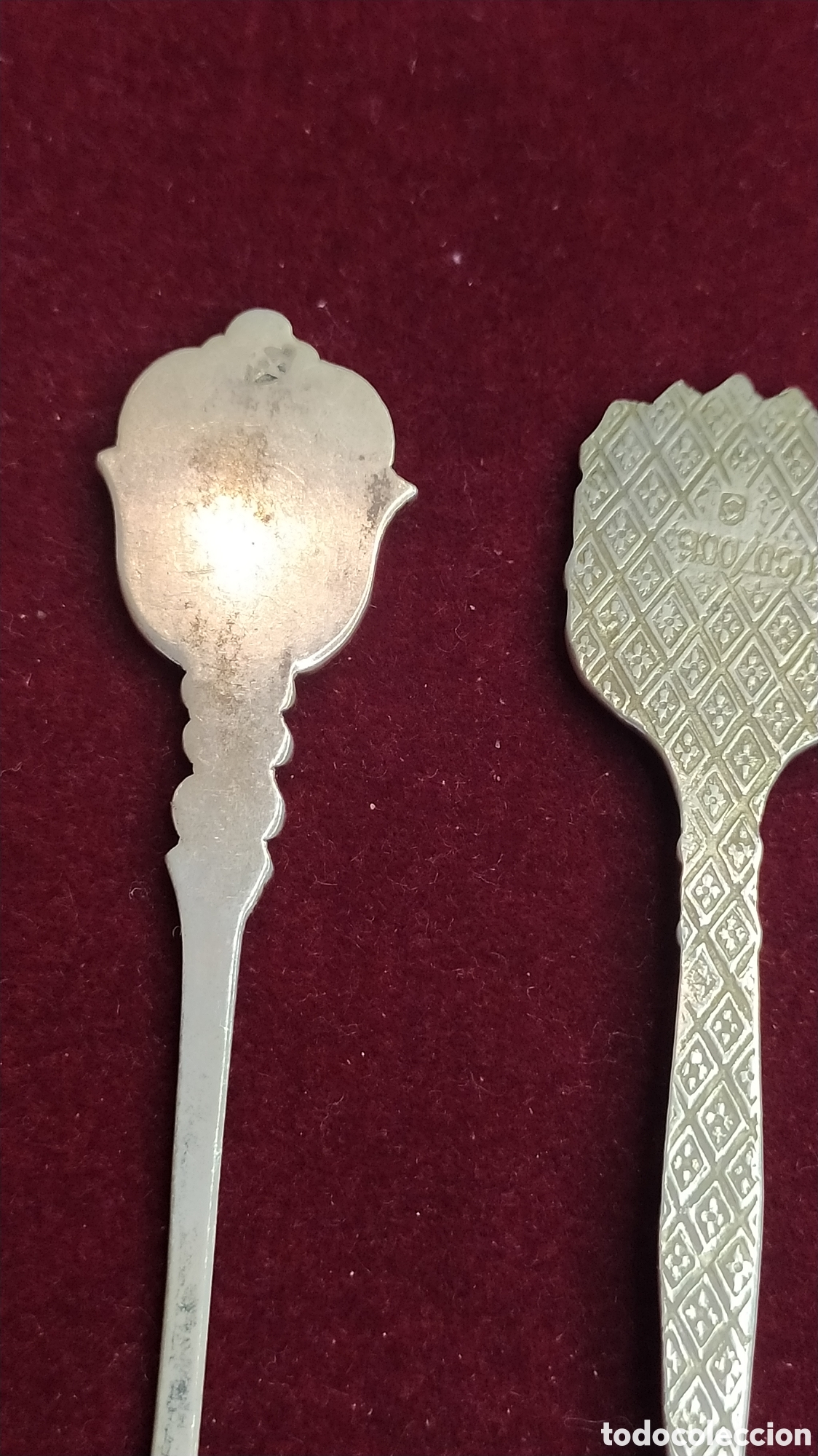 Antig&uuml;edades: 10 Cucharillas de colecci&oacute;n de plata - Foto 20
