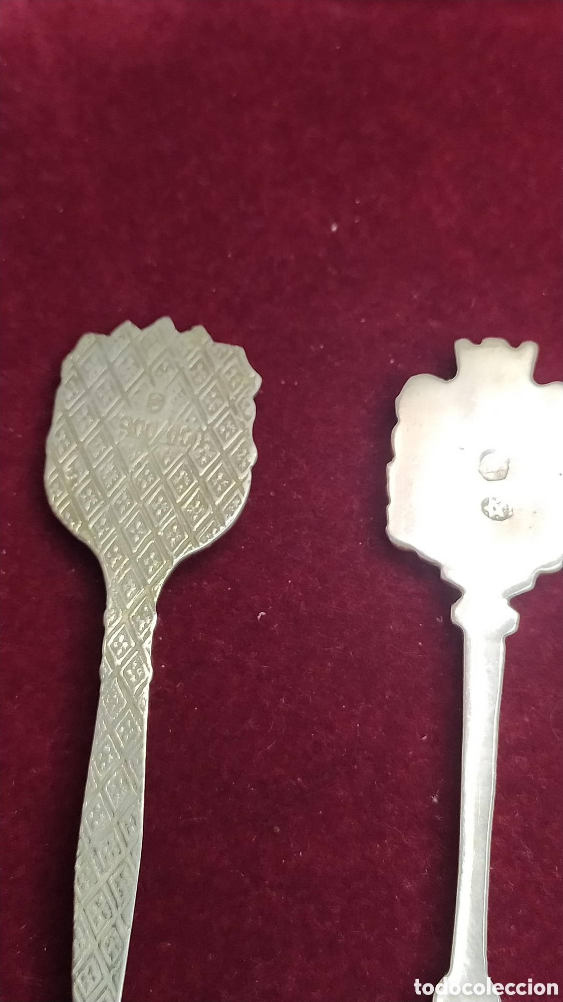Antig&uuml;edades: 10 Cucharillas de colecci&oacute;n de plata - Foto 21