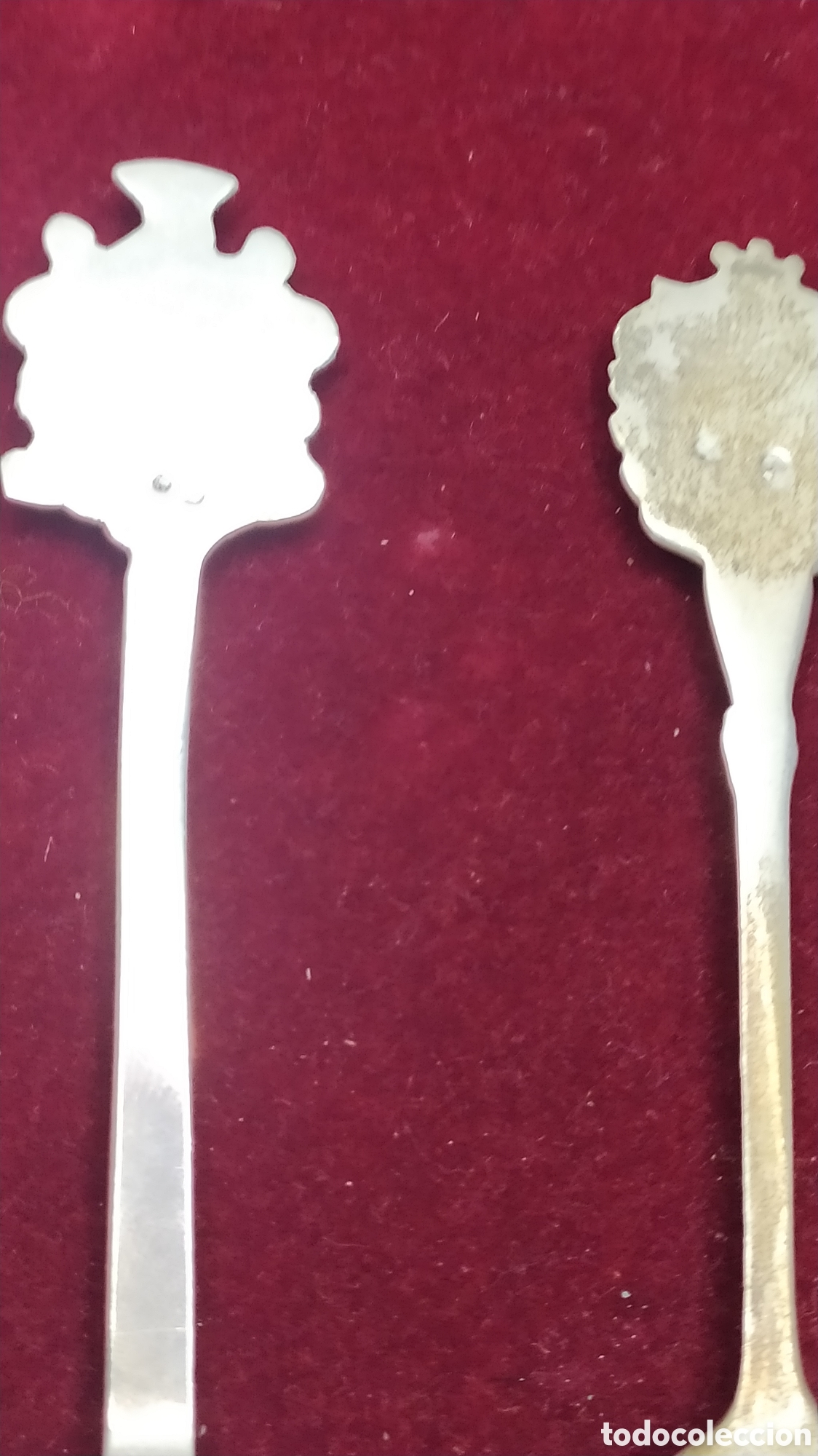 Antig&uuml;edades: 10 Cucharillas de colecci&oacute;n de plata - Foto 23