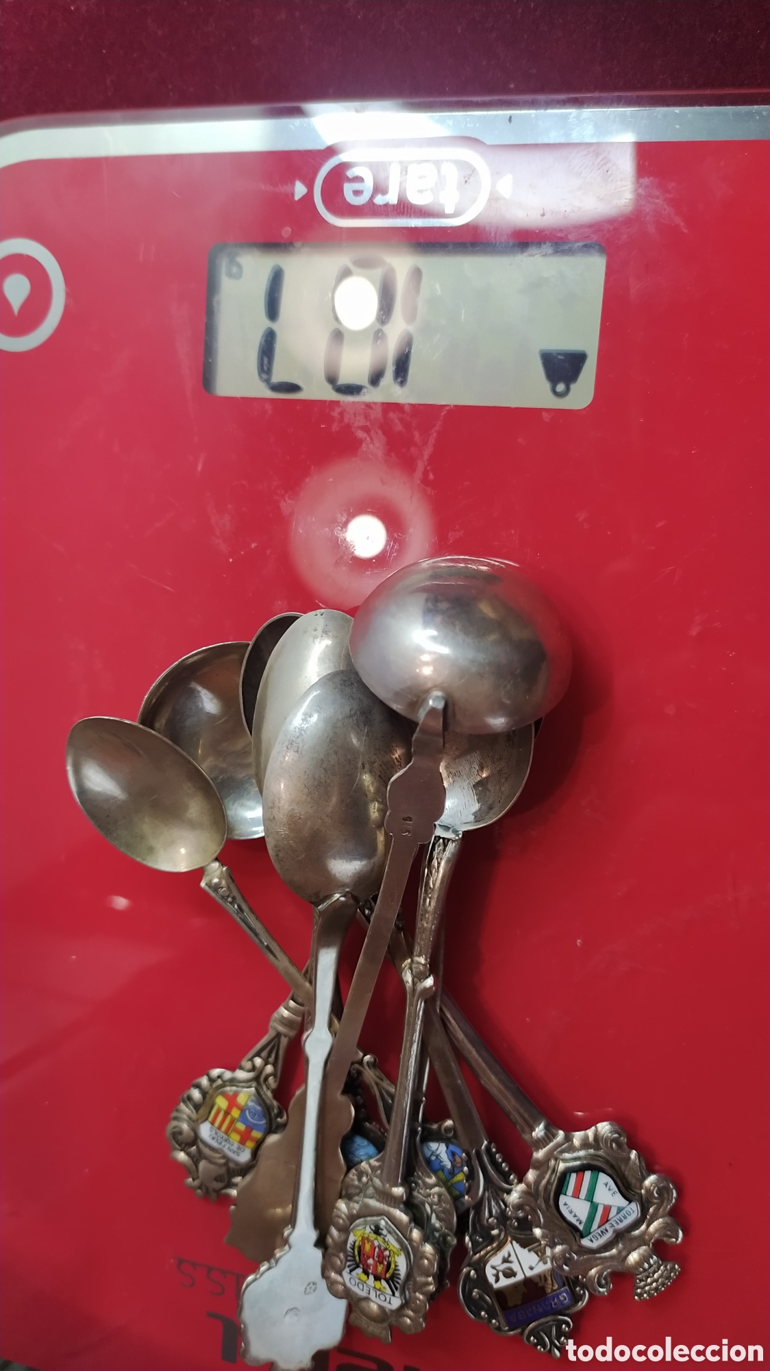 Antig&uuml;edades: 10 Cucharillas de colecci&oacute;n de plata - Foto 29