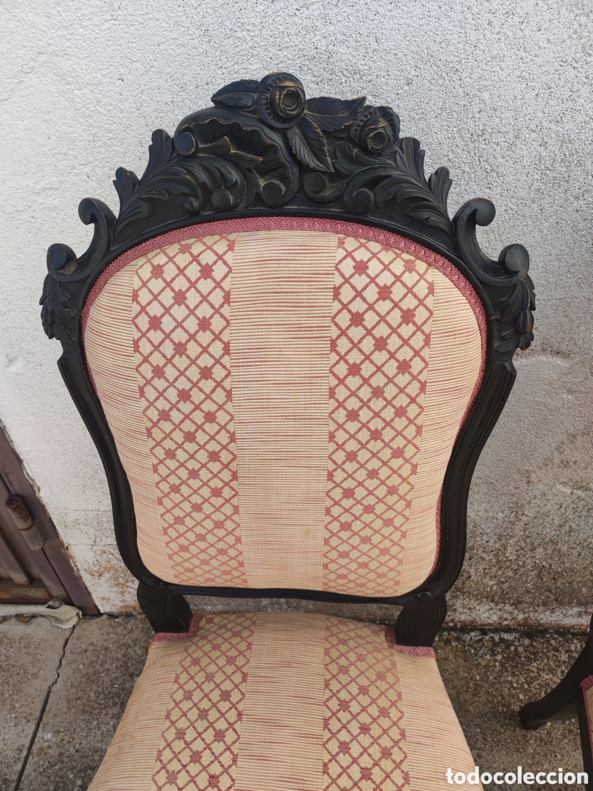 Antig&uuml;edades: Pareja de sillas - Foto 3