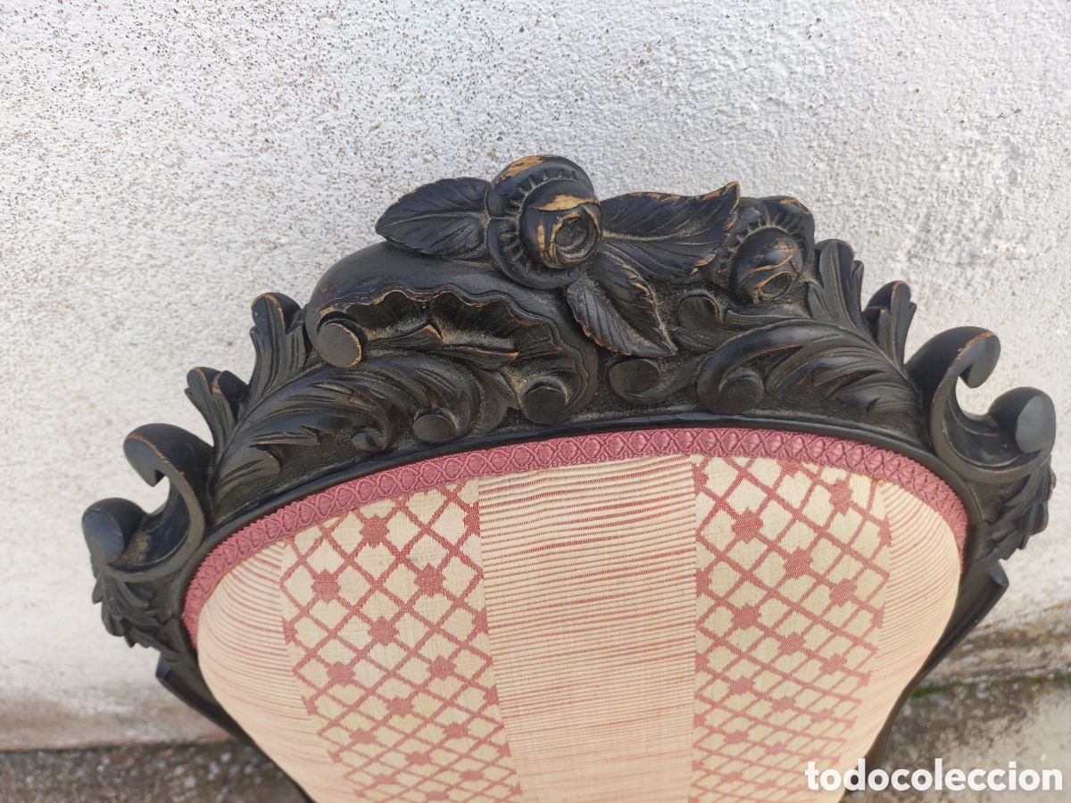 Antig&uuml;edades: Pareja de sillas - Foto 3