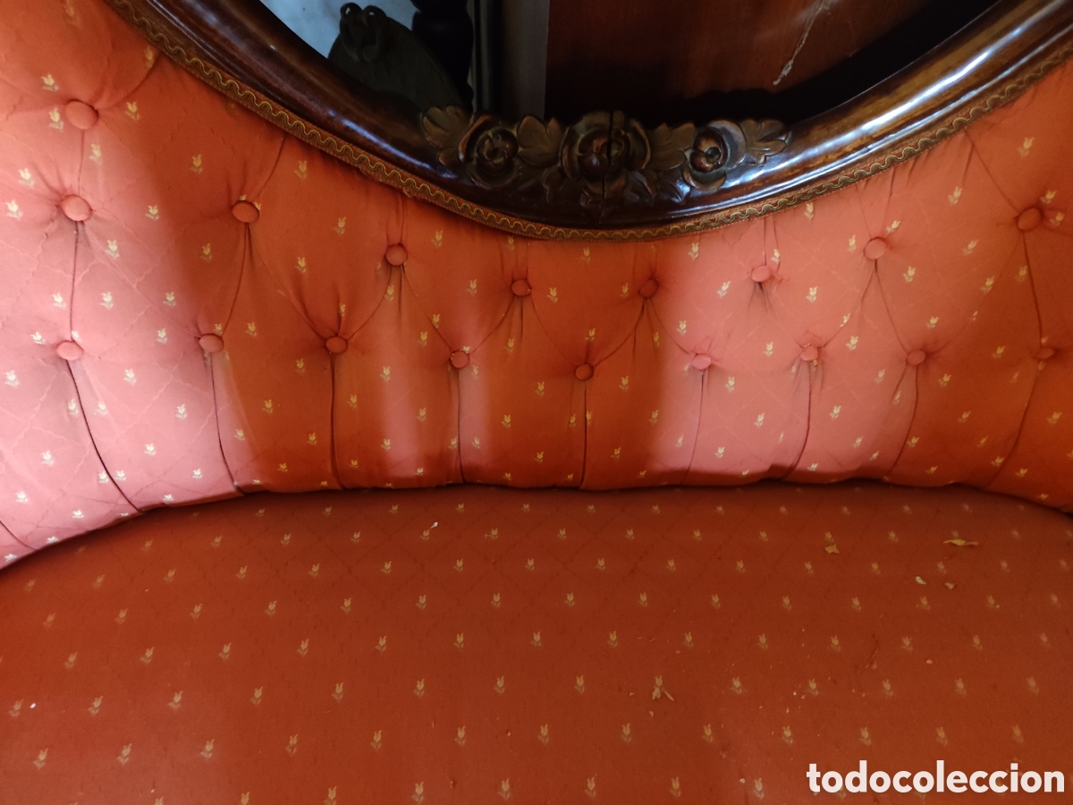 Antig&uuml;edades: Tresillo y dos sillones - Foto 6