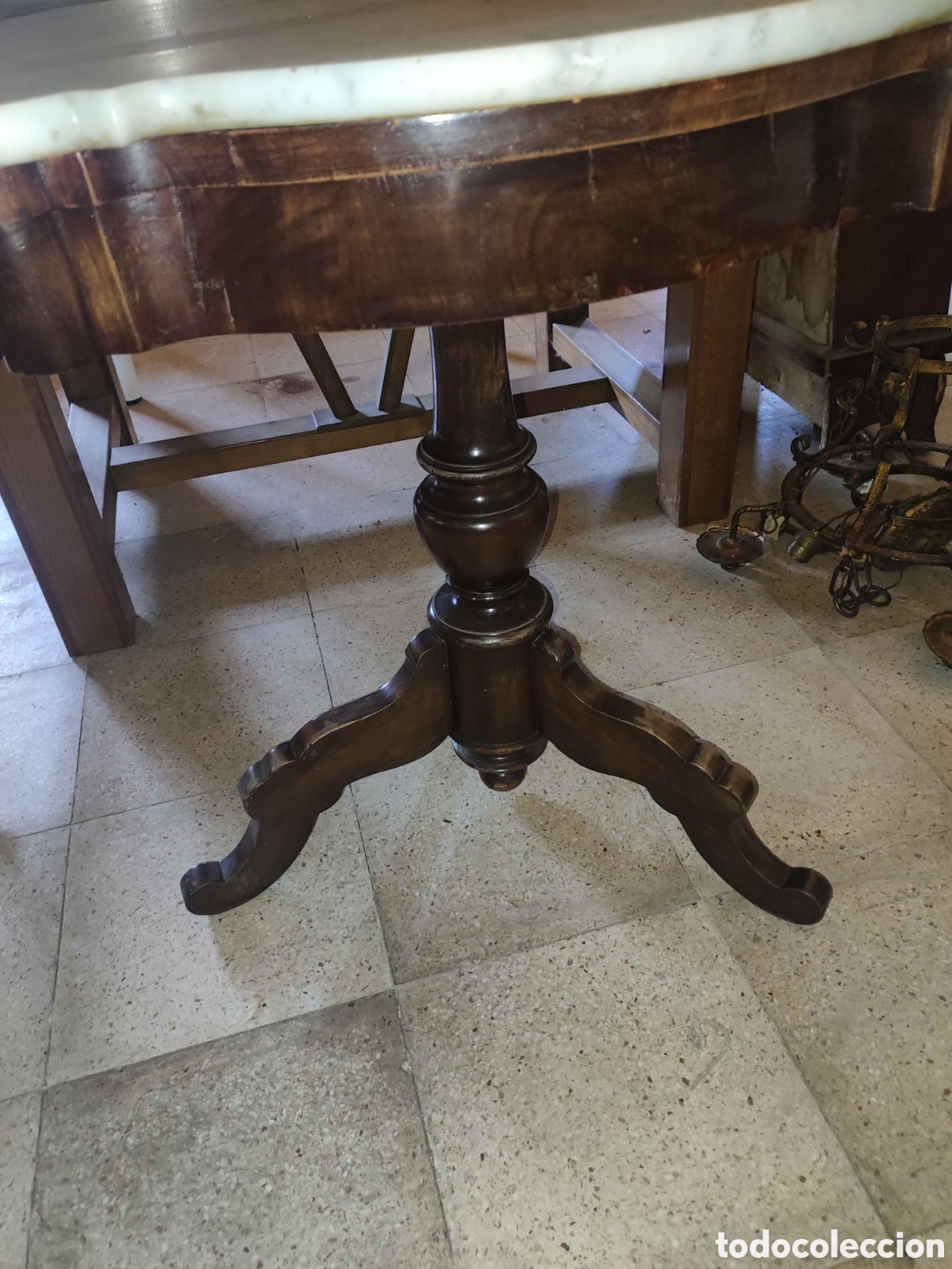 Antig&uuml;edades: Velador - Foto 3