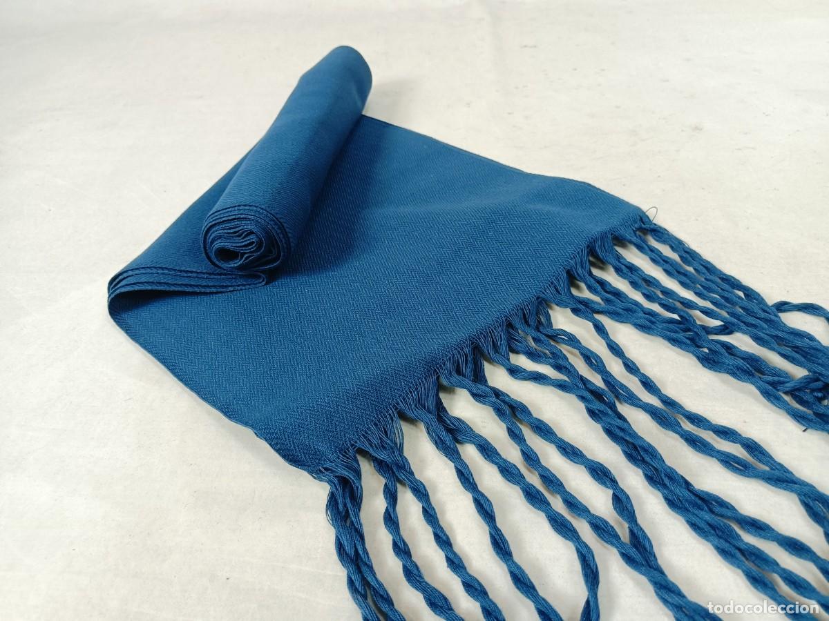 Antig&uuml;edades: FAJA AZUL MARINO tradicional - Foto 4