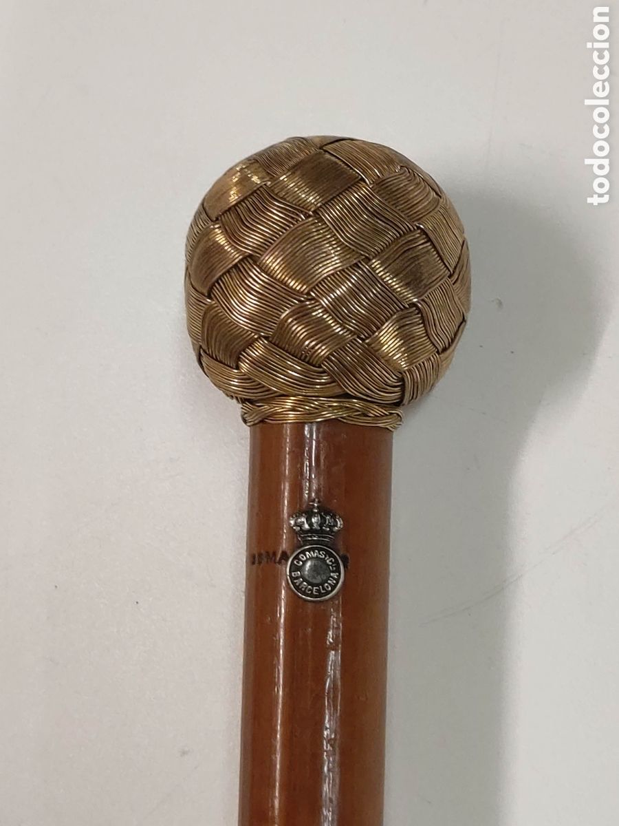 Antig&uuml;edades: Bast&oacute;n Comas y Cia Barcelona Malaca - Foto 1