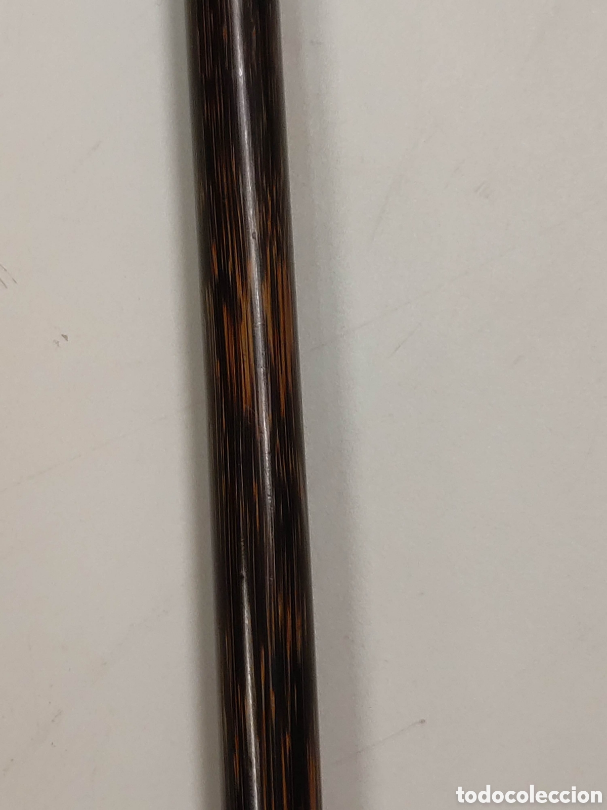 Antig&uuml;edades: Bast&oacute;n Nickel Silver y madera partridgewood - Foto 6