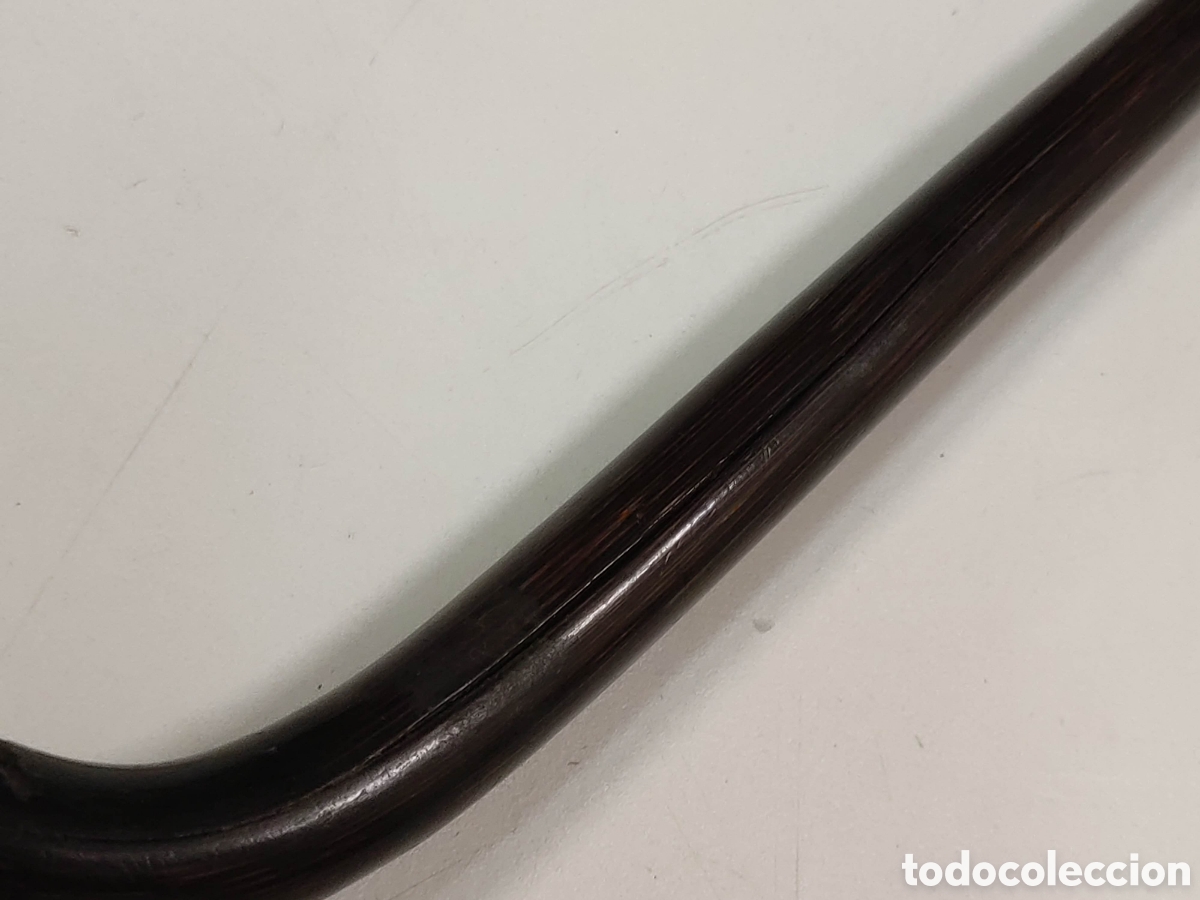 Antig&uuml;edades: Bast&oacute;n plata y madera partridgewood - Foto 7