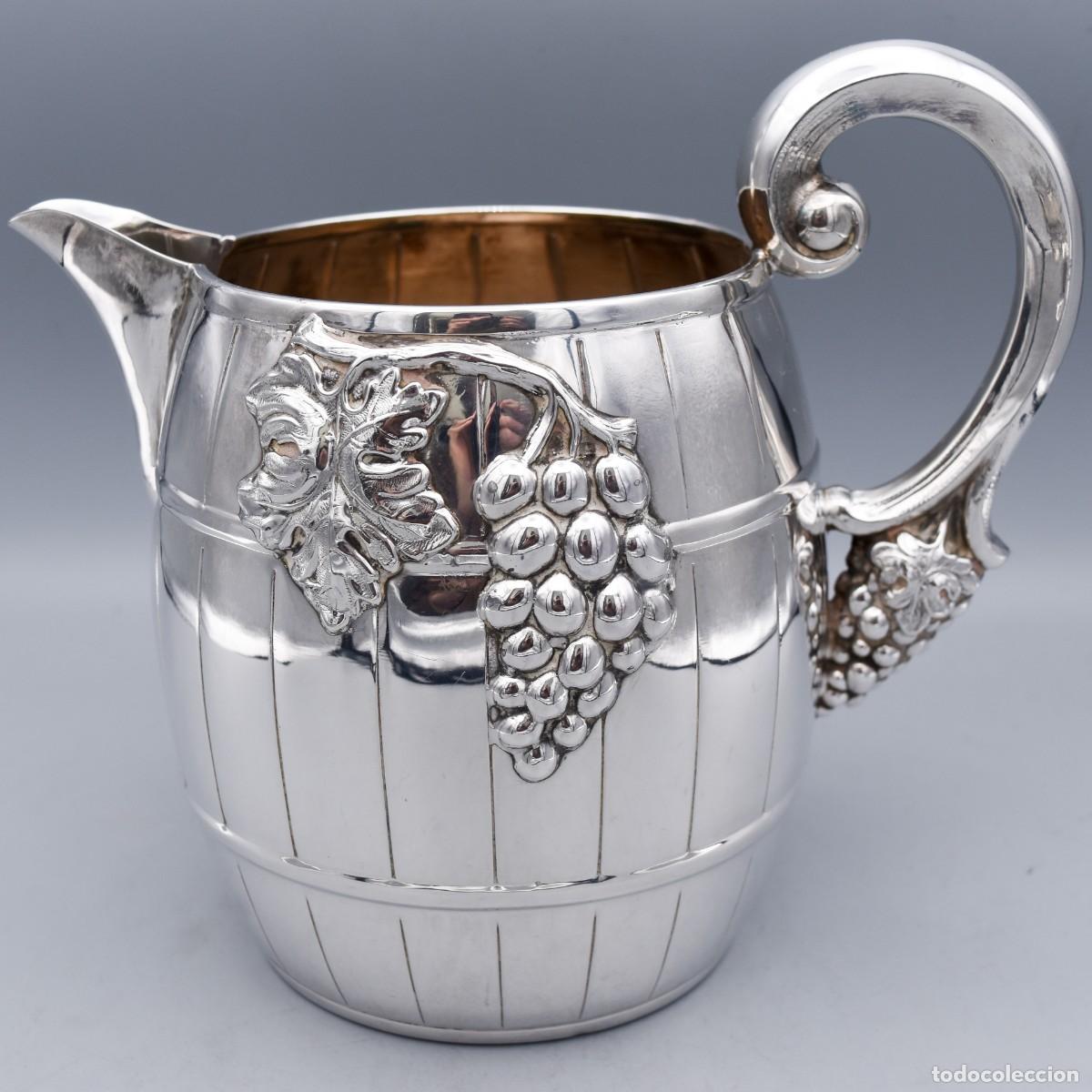 Antig&uuml;edades: Plata - Jarra para vino - Foto 3
