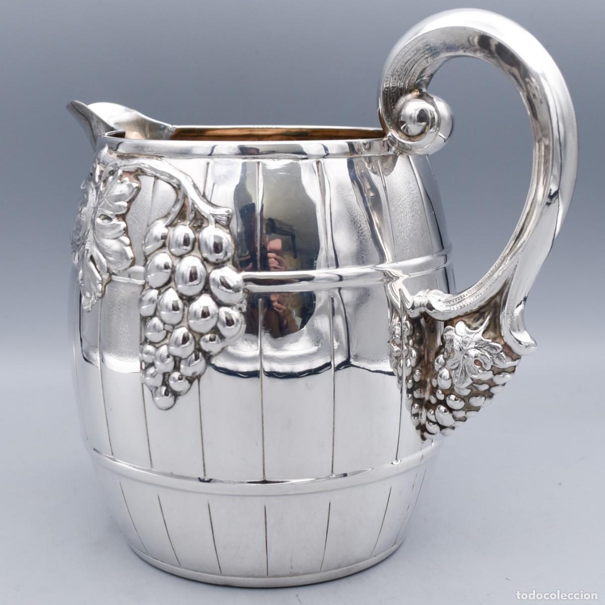 Antig&uuml;edades: Plata - Jarra para vino - Foto 8