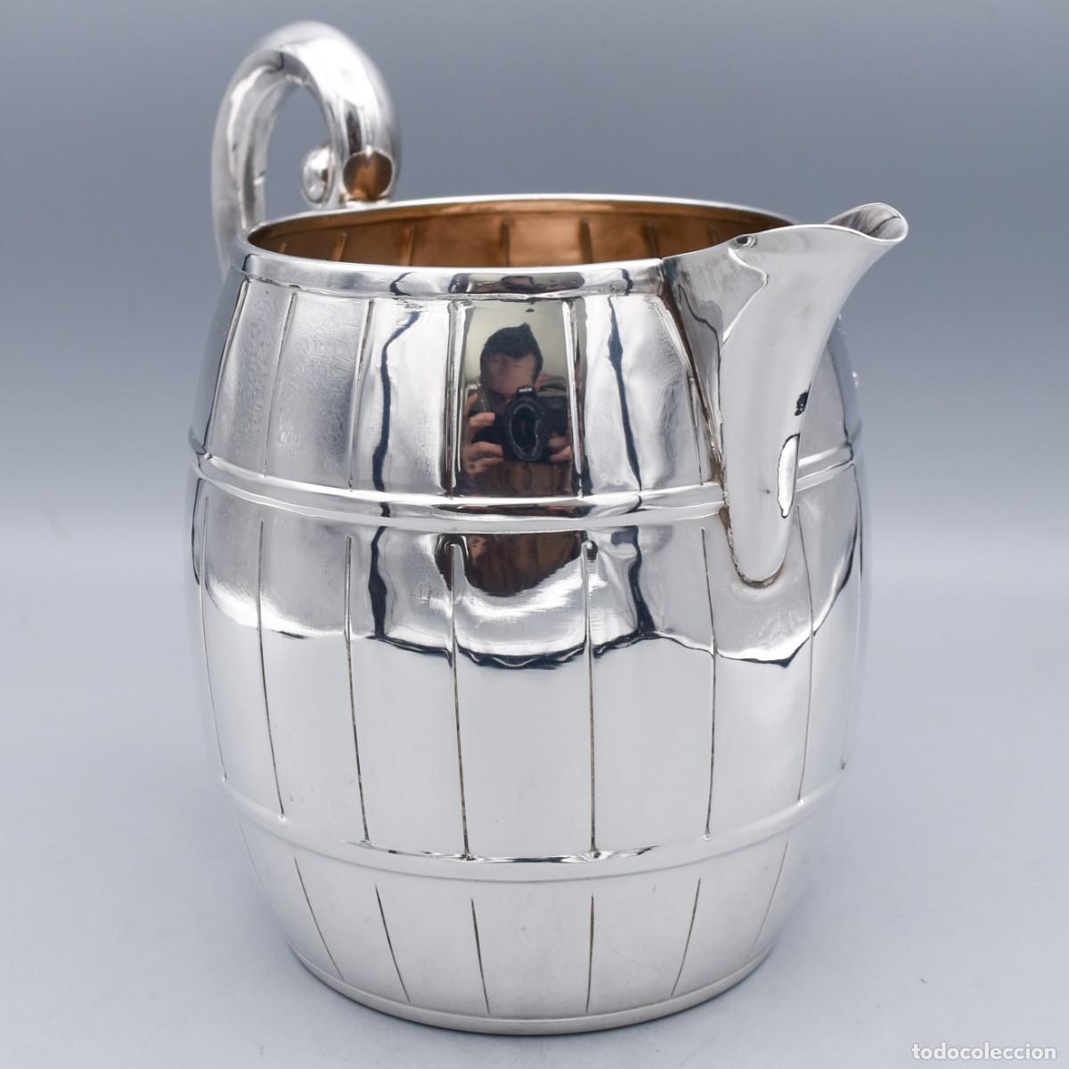Antig&uuml;edades: Plata - Jarra para vino - Foto 11