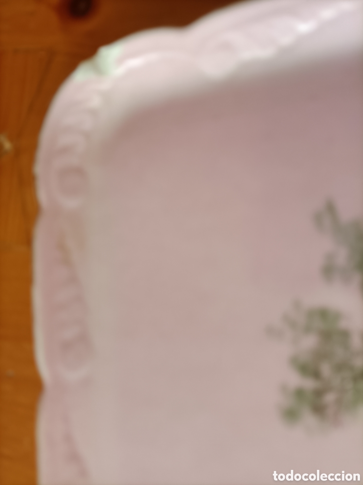 Antig&uuml;edades: Bandeja de porcelana - Foto 3