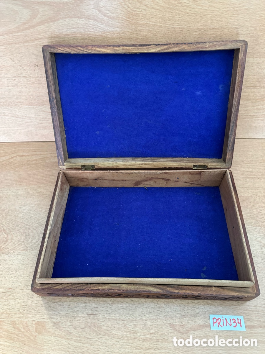 Antig&uuml;edades: Caja joyero madera - Foto 2