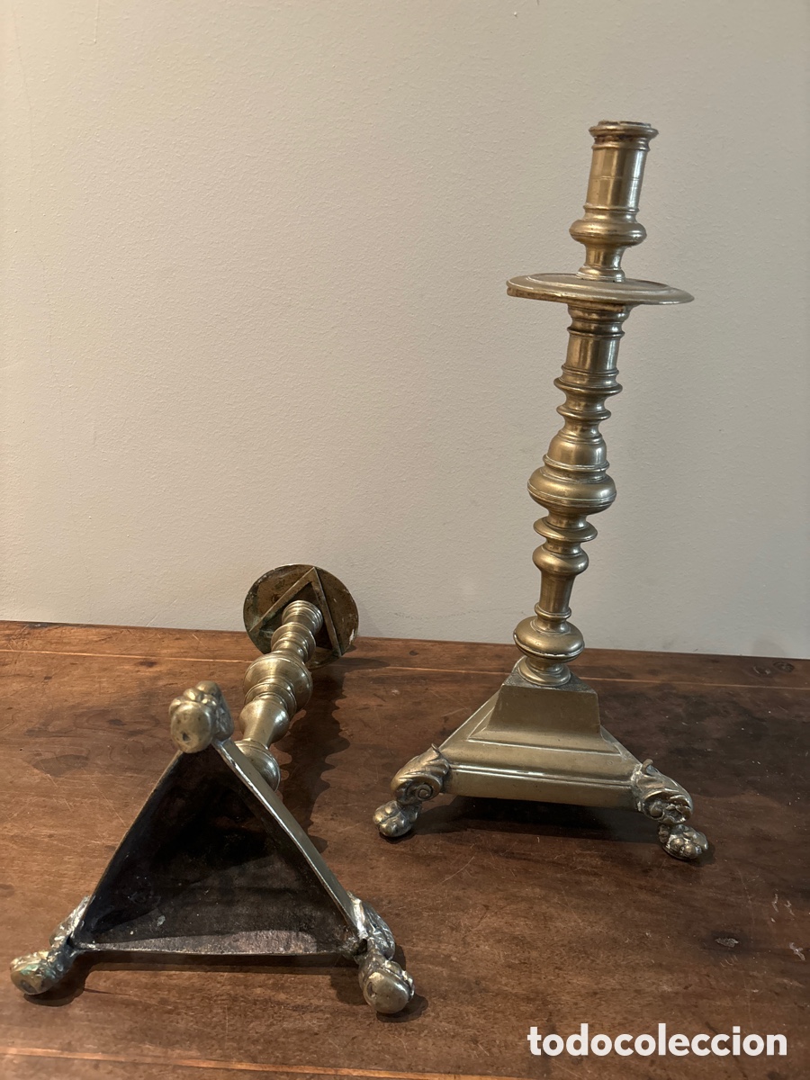 Antig&uuml;edades: Candela, los bronce siglo XVIII - Foto 5