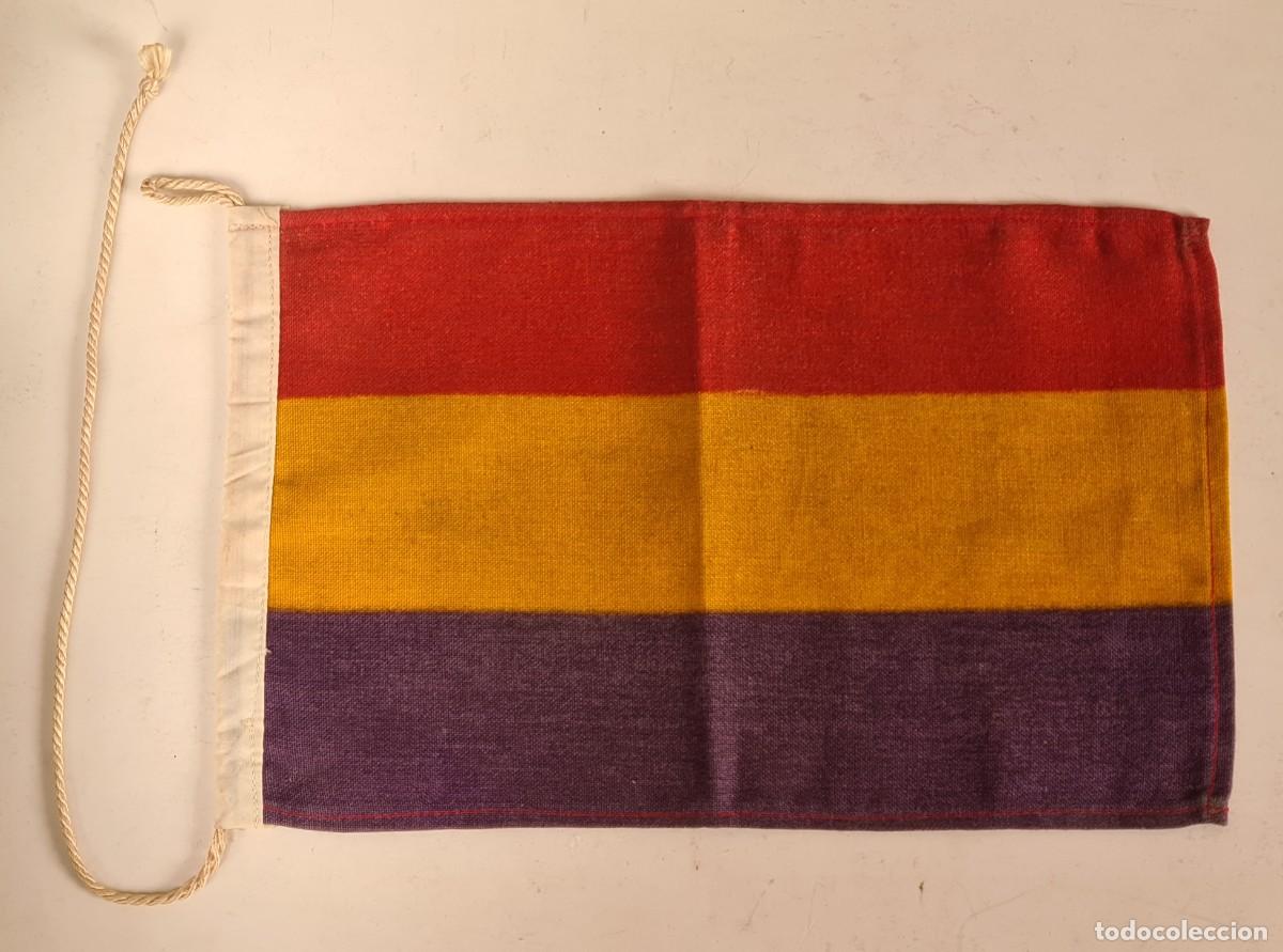 Antig&uuml;edades: Bandera Rep&uacute;blica Espa&ntilde;ola - Guerra Civil Bando Republicano