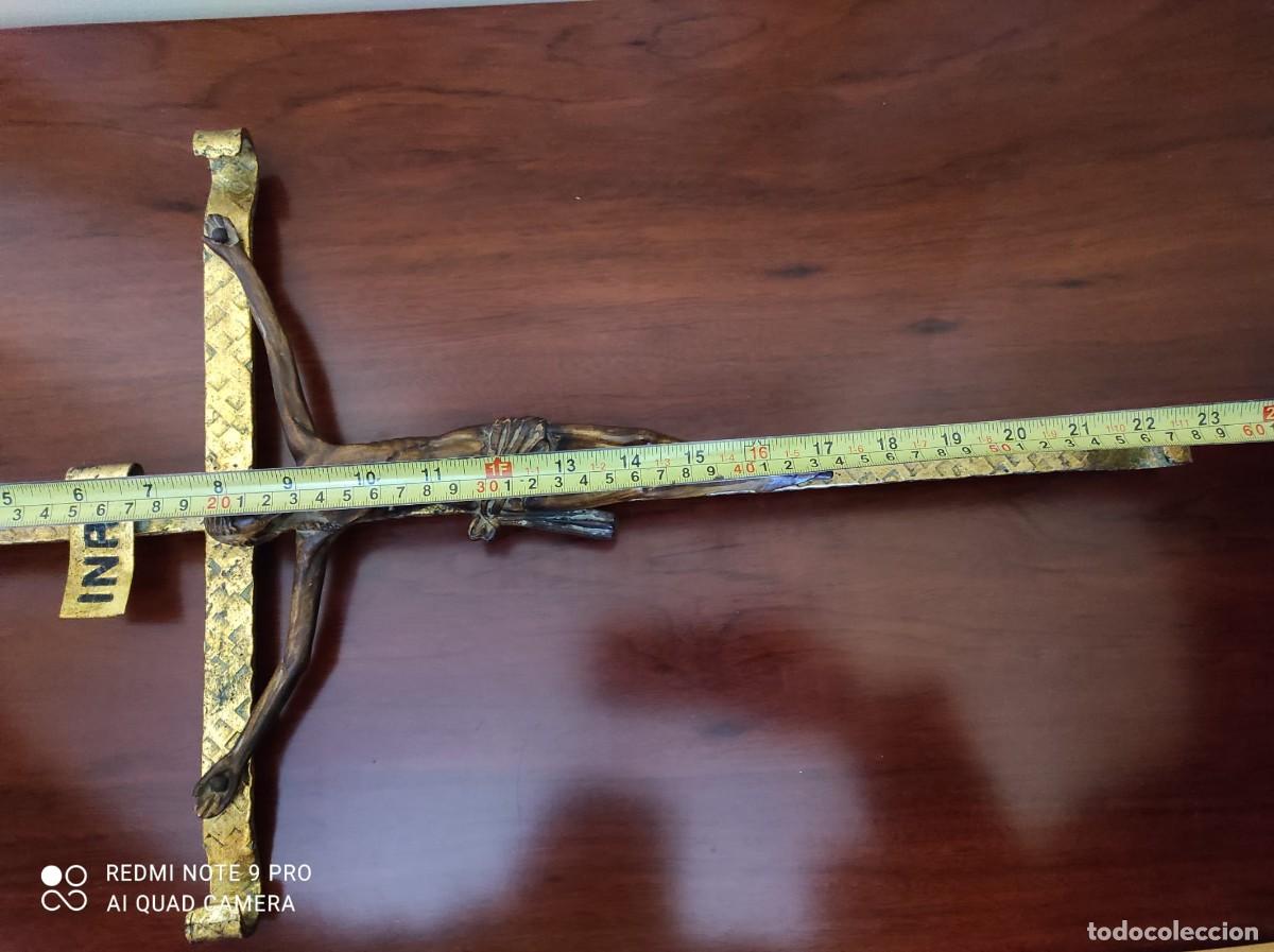 Antig&uuml;edades: Crucifijo pared numerado - Foto 4