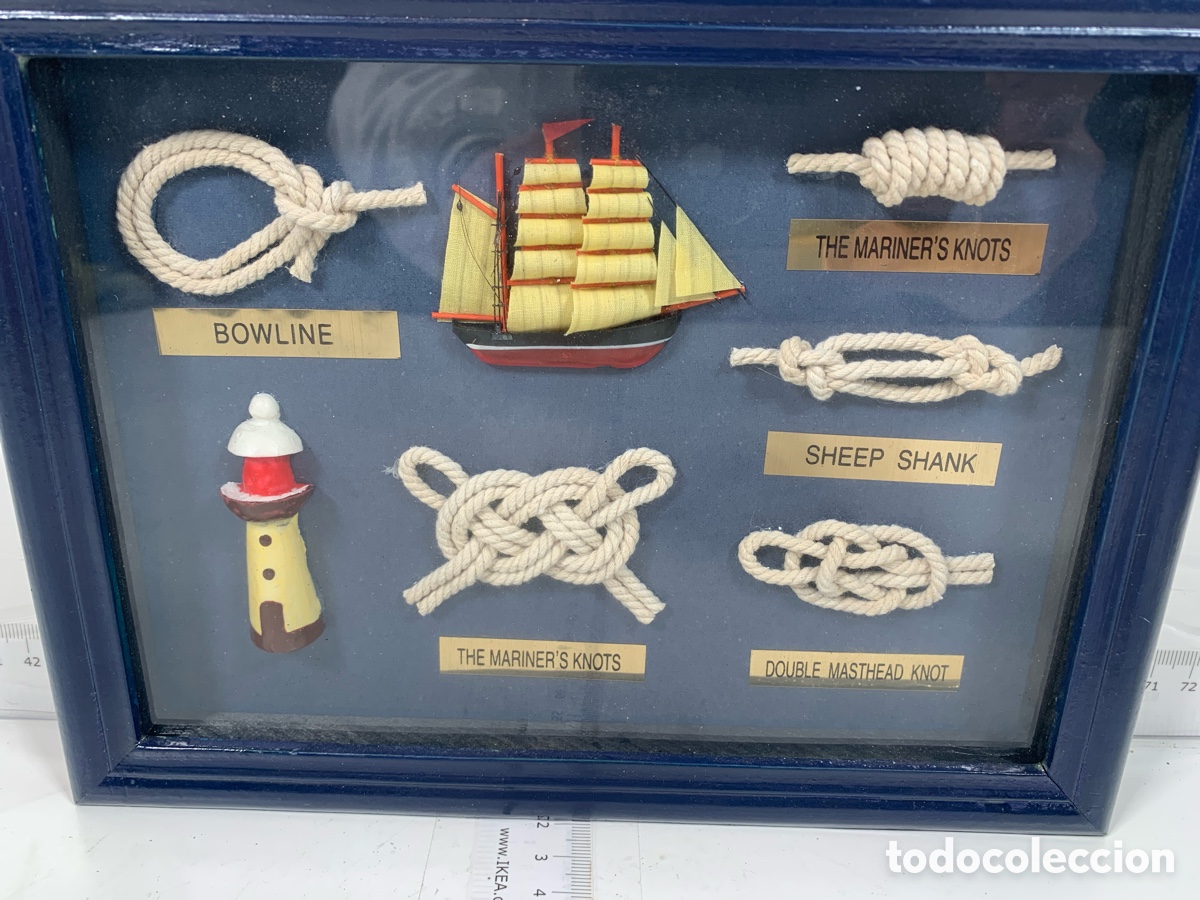 Antig&uuml;edades: 01_ Cuadro nudos marineros - Foto 4