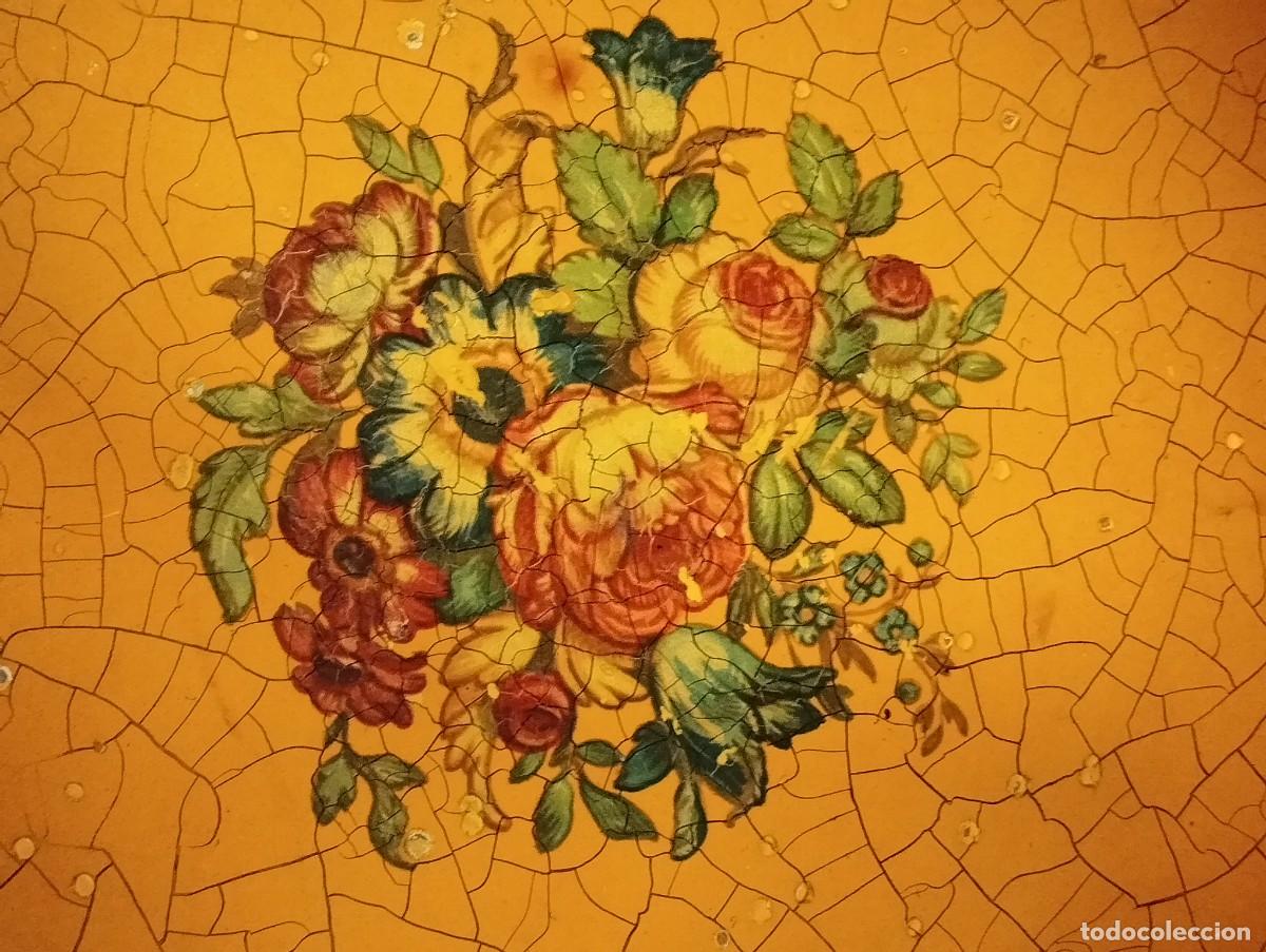 Antig&uuml;edades: BANDEJA DE PAPIER MACH&Eacute; - Foto 2