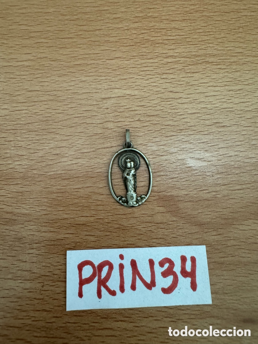 Antig&uuml;edades: Colgante de plata antiguo - Foto 1