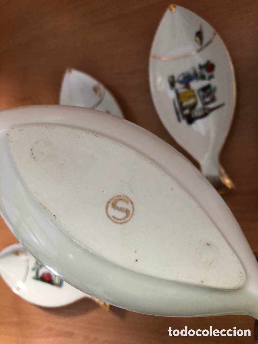 Antig&uuml;edades: Cucharas, salseras de porcelana - Foto 5