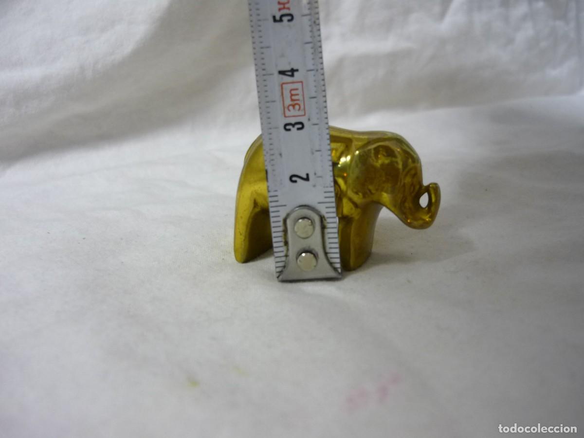 Antig&uuml;edades: Figura de elefante en bronce macizo - Foto 9
