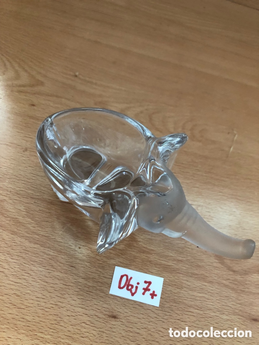 Antig&uuml;edades: Cenicero cristal de Murano - Foto 2
