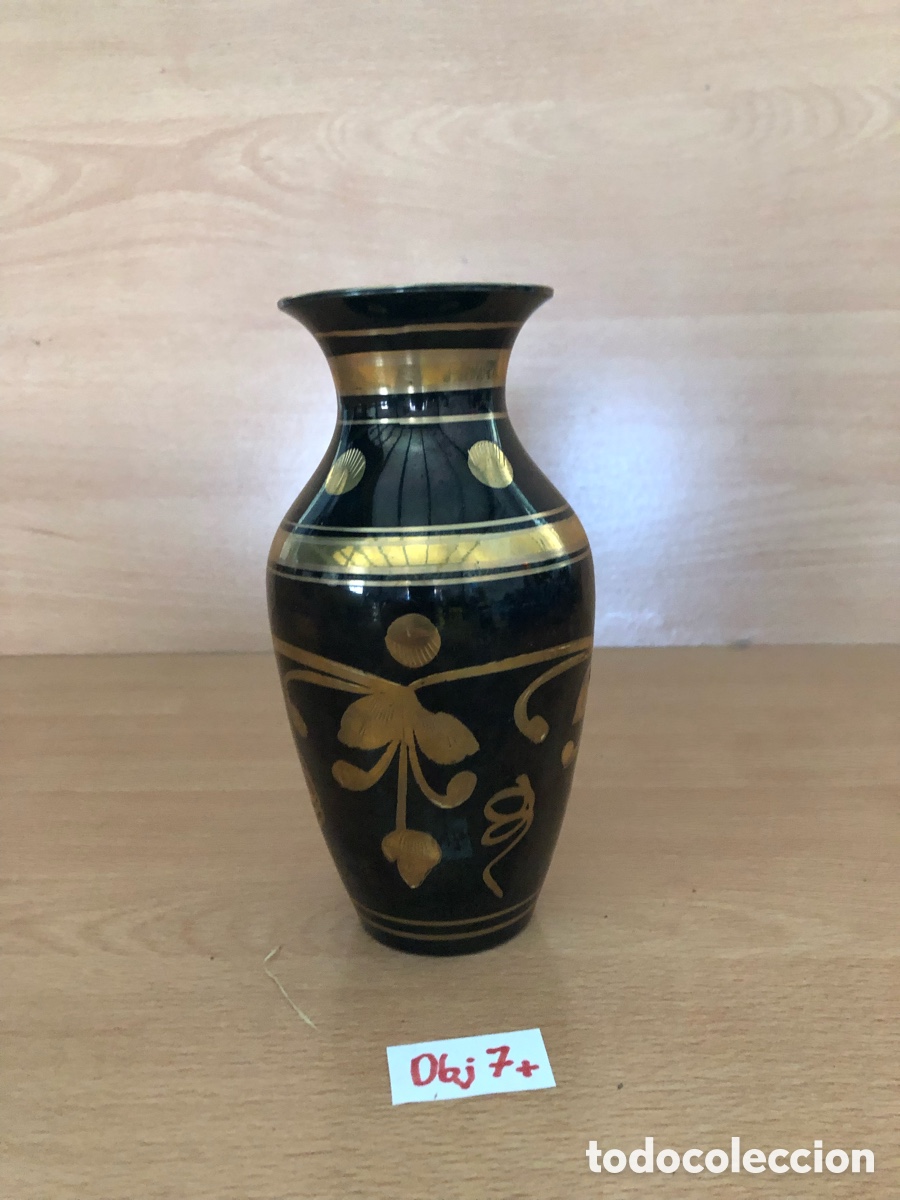 Antig&uuml;edades: Jarr&oacute;n grabado de oro - Foto 1