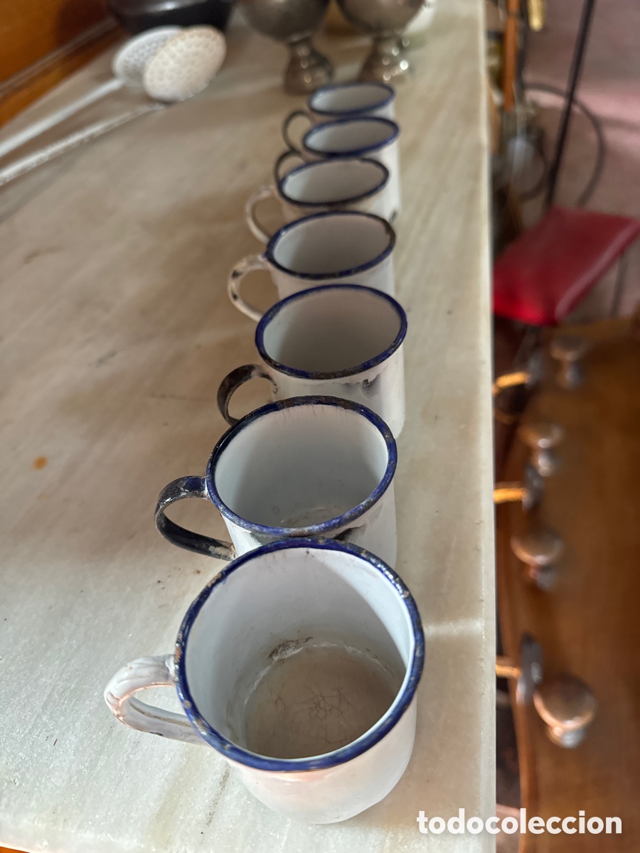Antig&uuml;edades: Tazas esmaltadas antiguas - Foto 2