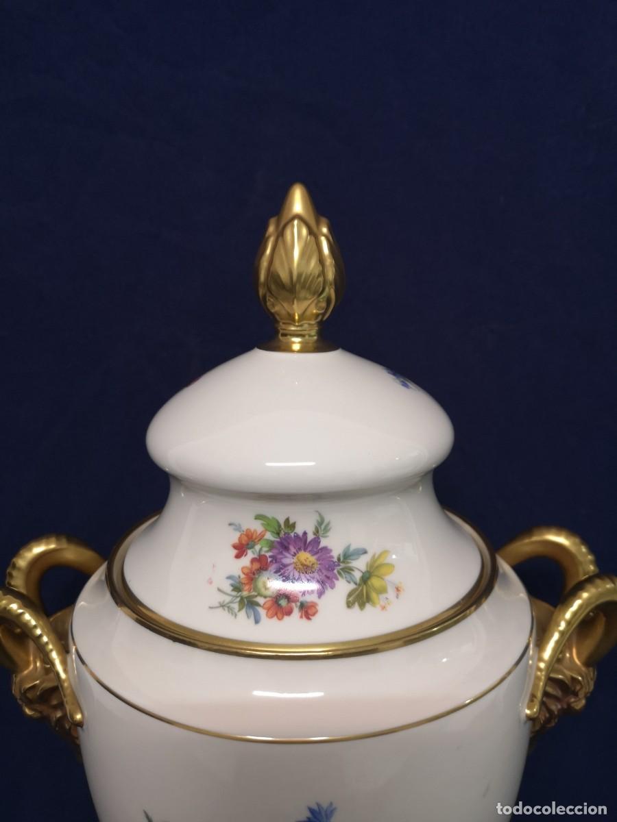 Antig&uuml;edades: GRAN JARRON DE PORCELANA DE BAVIERA - Foto 3