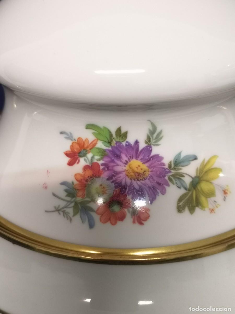 Antig&uuml;edades: GRAN JARRON DE PORCELANA DE BAVIERA - Foto 4