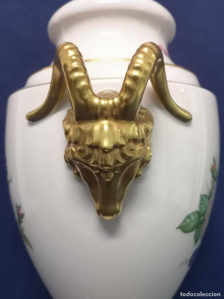 Antig&uuml;edades: GRAN JARRON DE PORCELANA DE BAVIERA - Foto 9