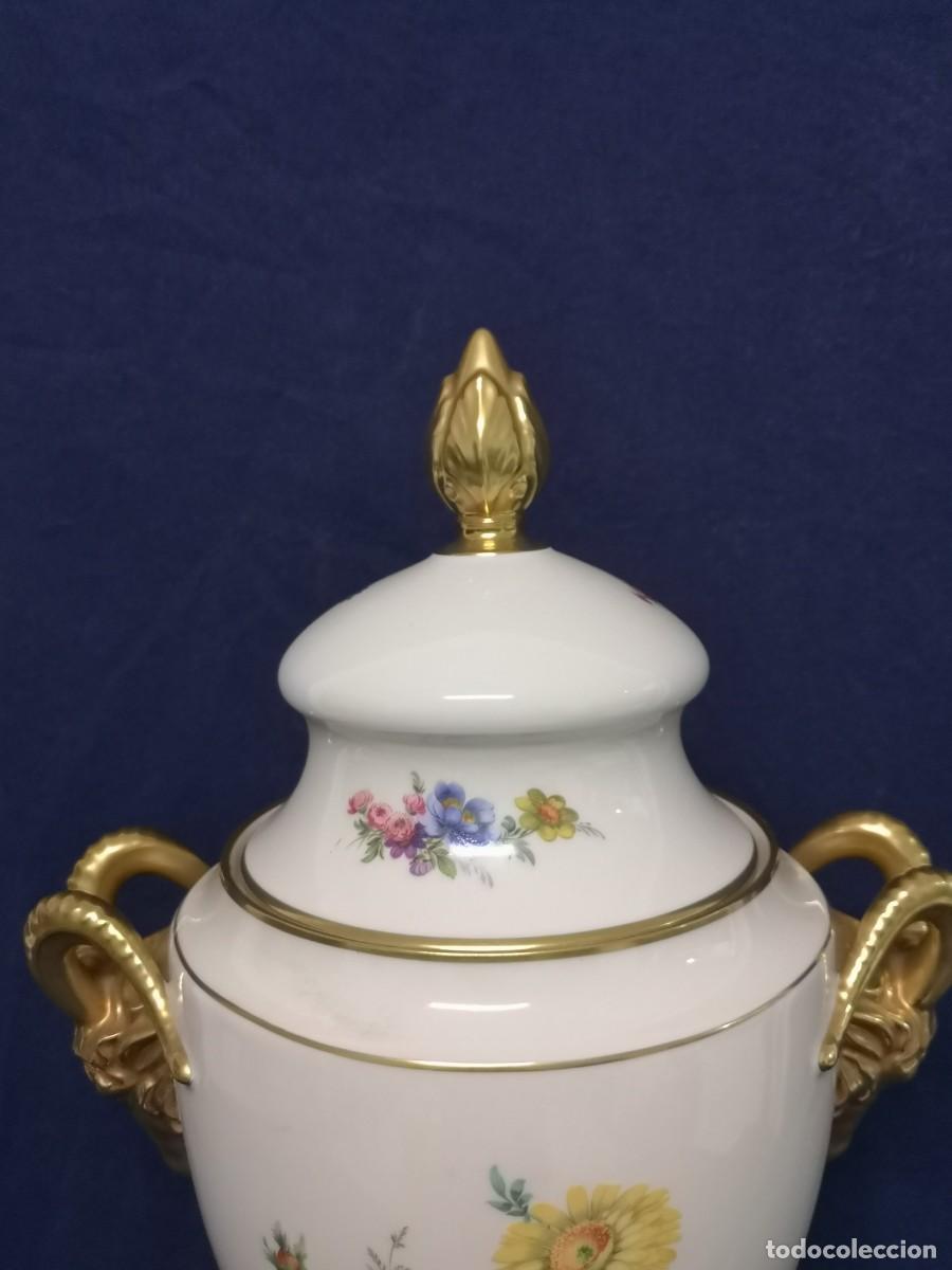 Antig&uuml;edades: GRAN JARRON DE PORCELANA DE BAVIERA - Foto 11