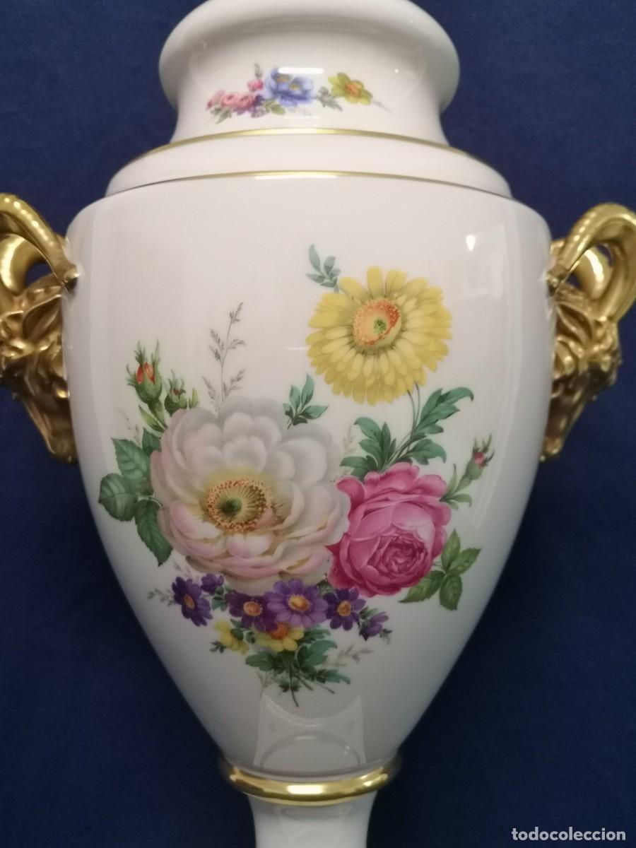 Antig&uuml;edades: GRAN JARRON DE PORCELANA DE BAVIERA - Foto 15