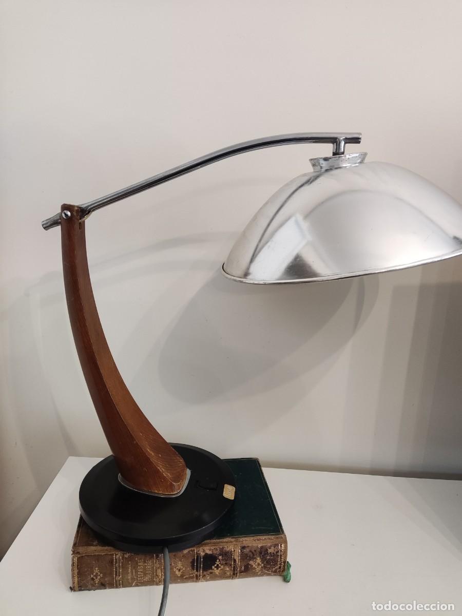 Antig&uuml;edades: LAMPARA FASE PENDULO ( BASE ) - Foto 1