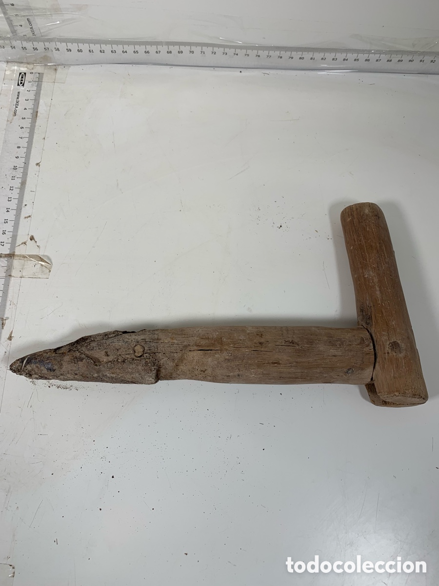 Antig&uuml;edades: 01_ Utensilio para sembrar - Foto 1