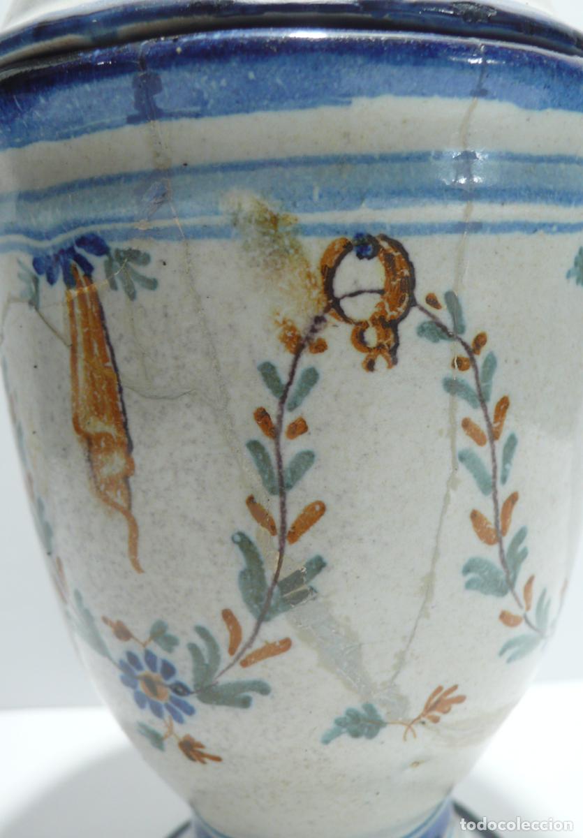 Antig&uuml;edades: JARRON DE CERAMICA ESMALTADA - Foto 2