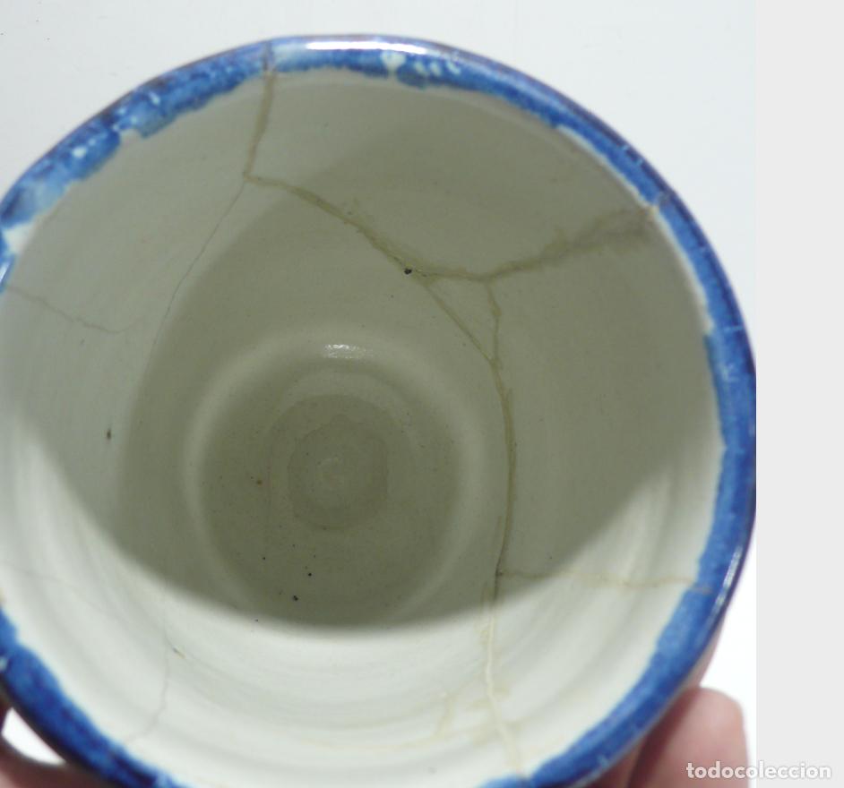Antig&uuml;edades: JARRON DE CERAMICA ESMALTADA - Foto 3