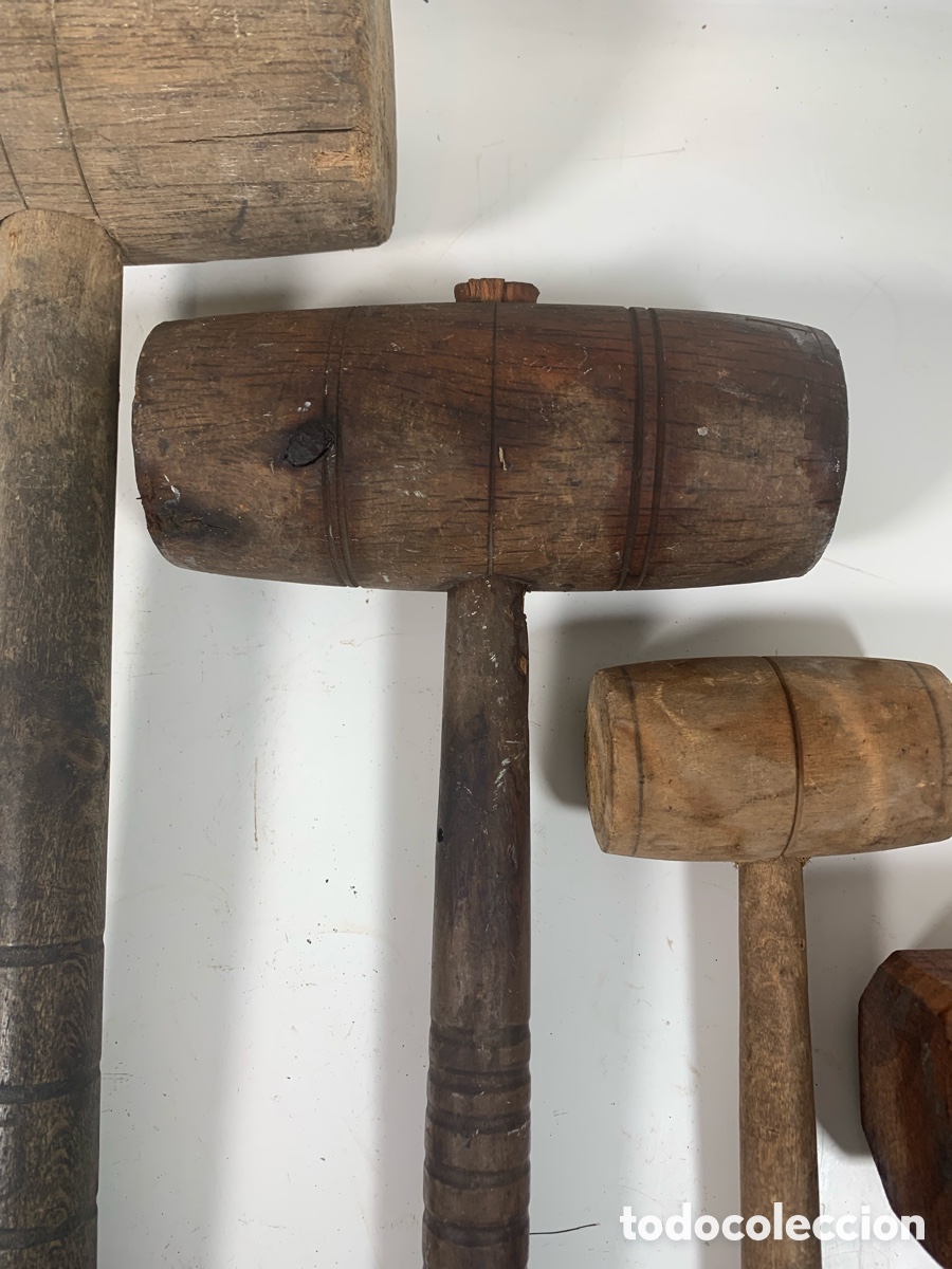 Antig&uuml;edades: 01_ Mazos de madera - Foto 3