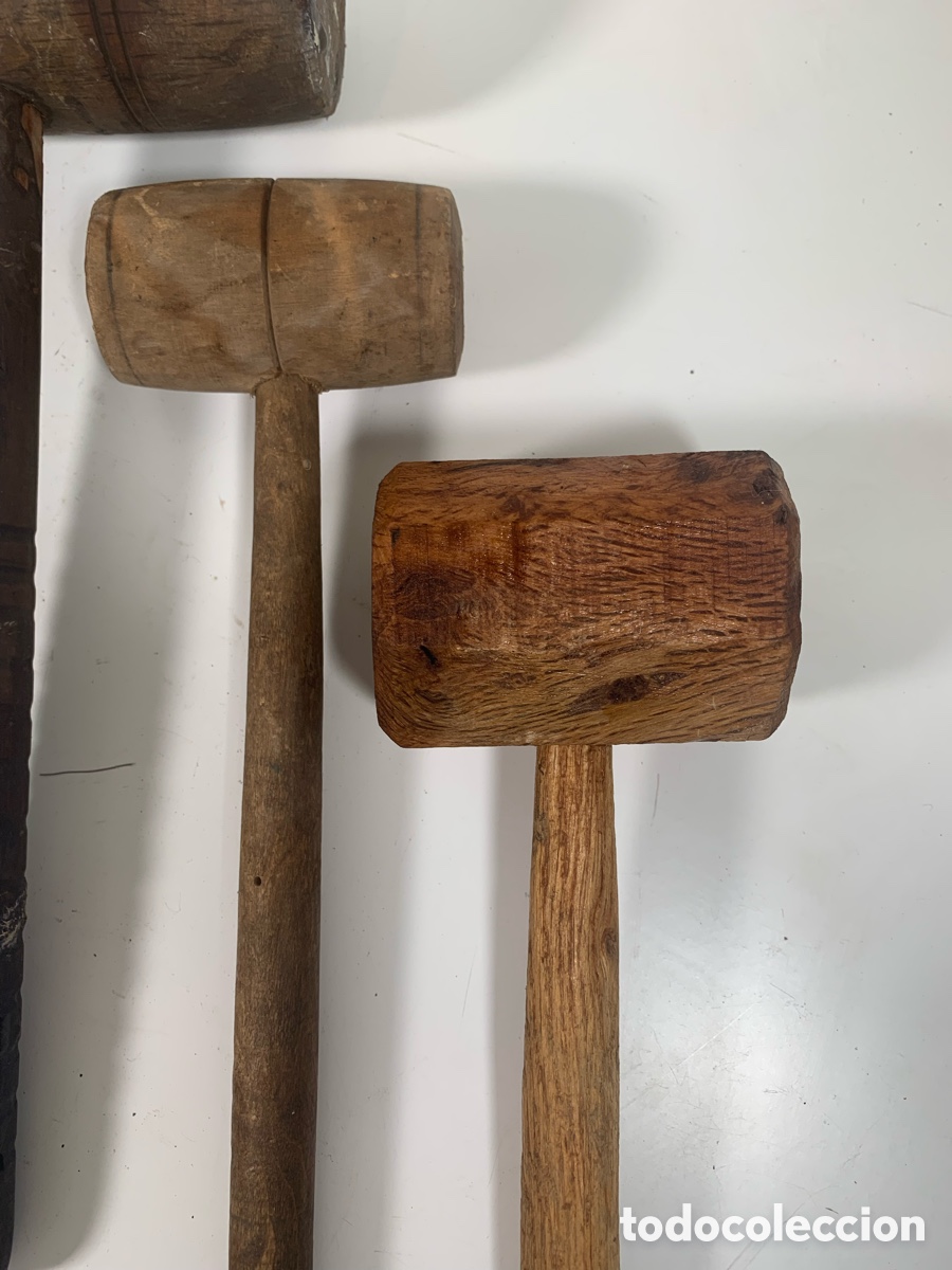 Antig&uuml;edades: 01_ Mazos de madera - Foto 4
