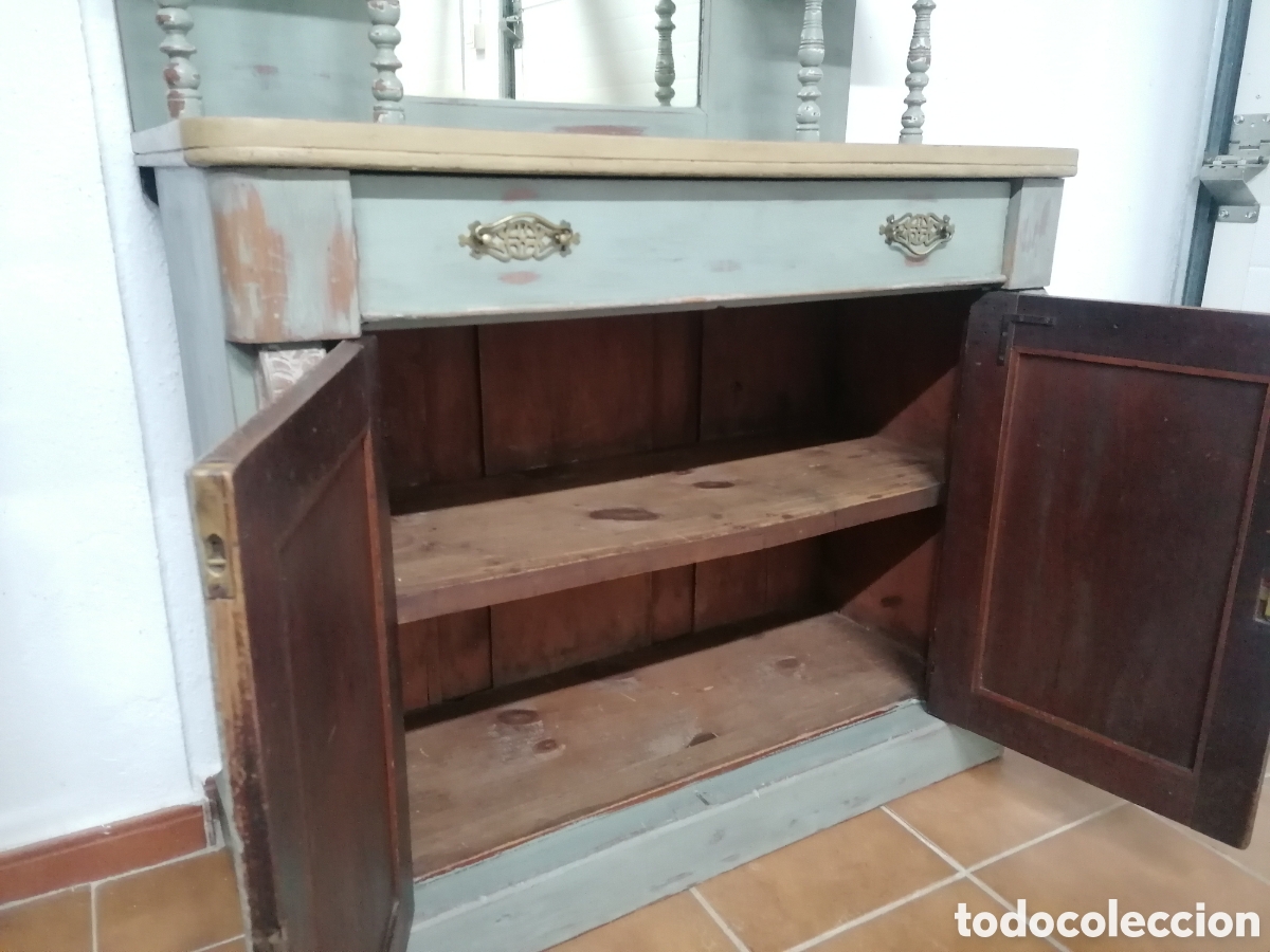 Antig&uuml;edades: Aparador ingl&eacute;s antiguo - Foto 6