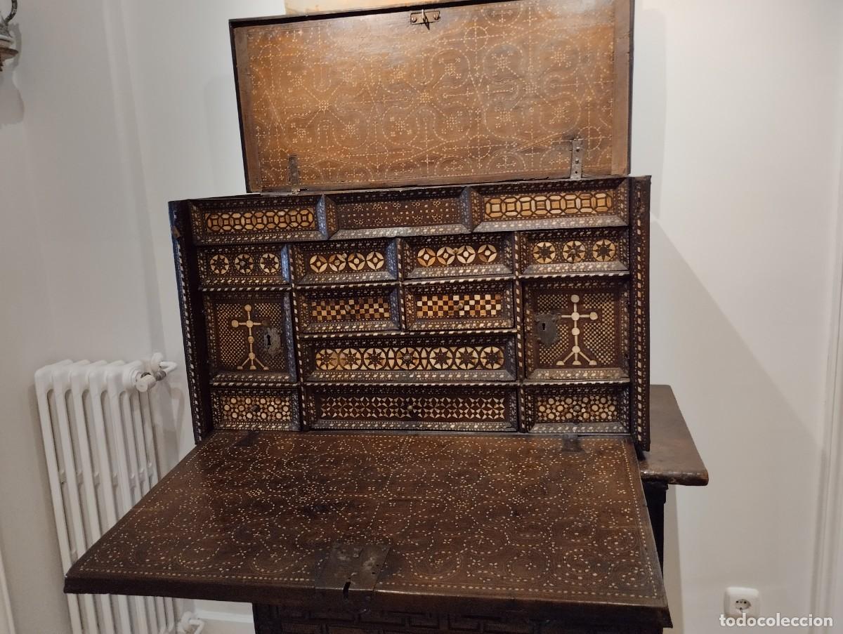 Antig&uuml;edades: Bargue&ntilde;o taracea siglo XVI - Foto 18
