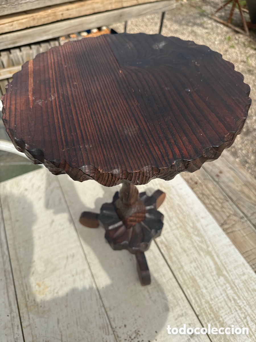 Antig&uuml;edades: Mesa de madera - Foto 2