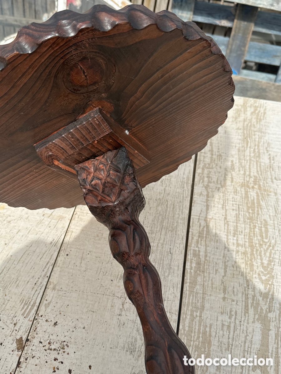 Antig&uuml;edades: Mesa de madera - Foto 3