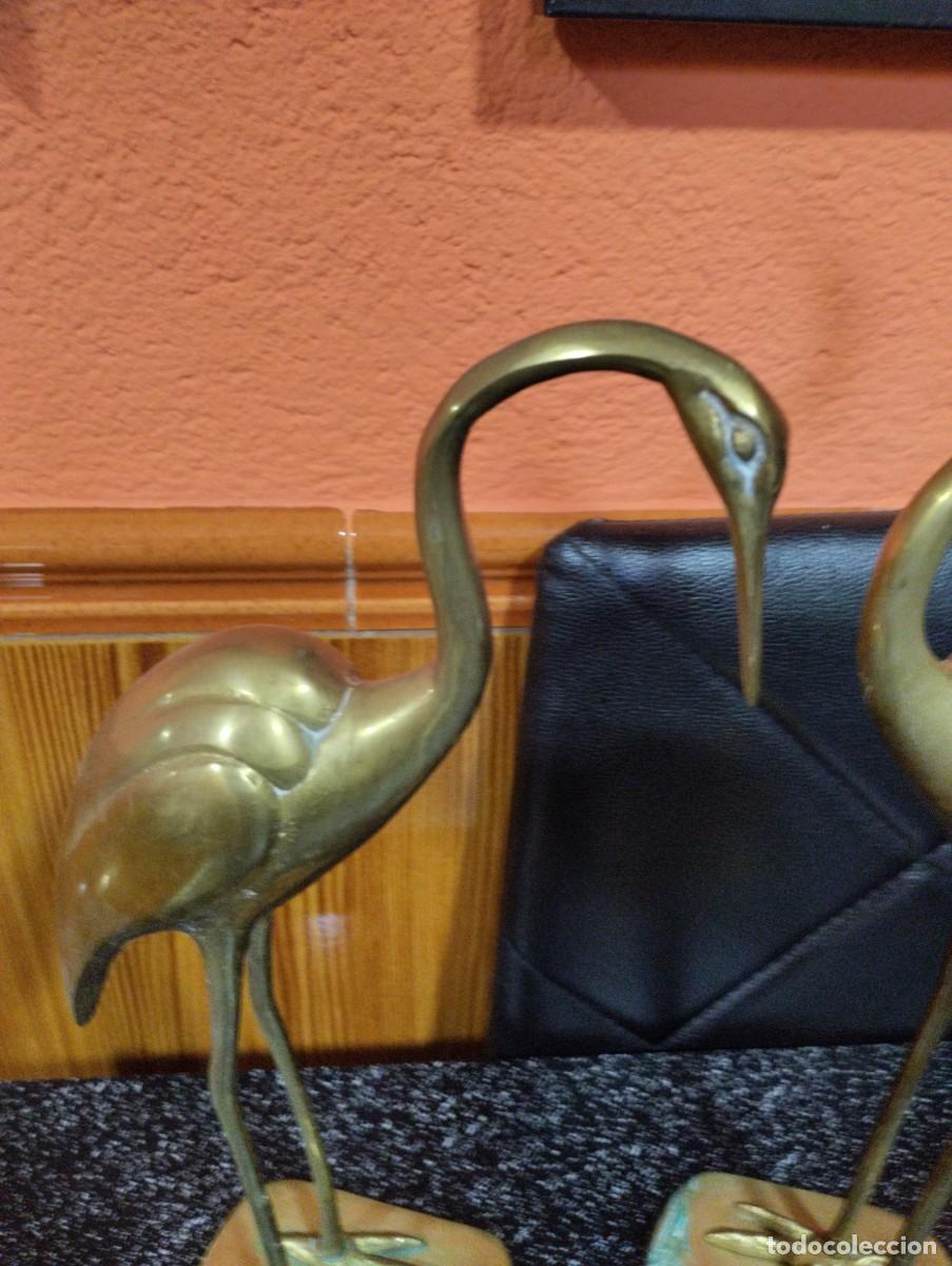 Antig&uuml;edades: Garzas de Bronce - Foto 3