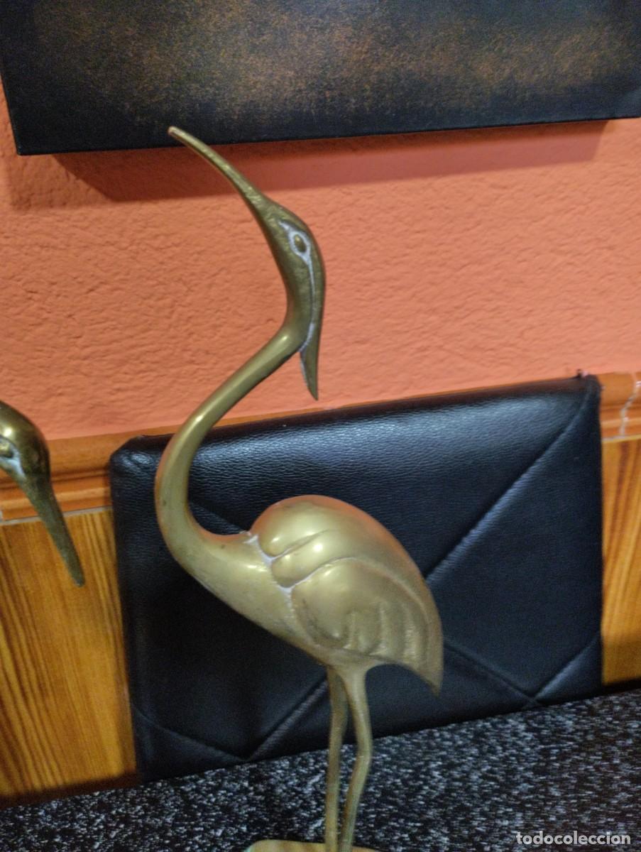 Antig&uuml;edades: Garzas de Bronce - Foto 4