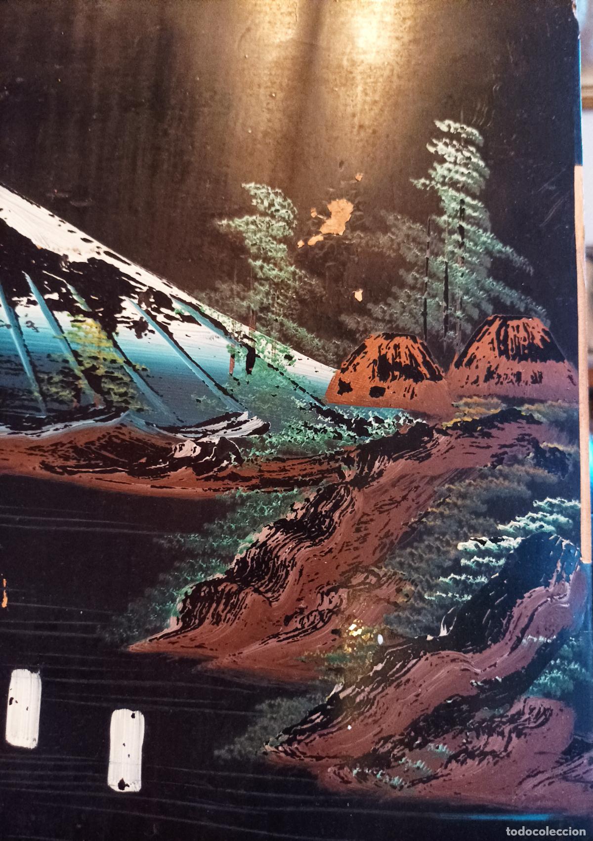 Antig&uuml;edades: Panel japones. - Foto 15