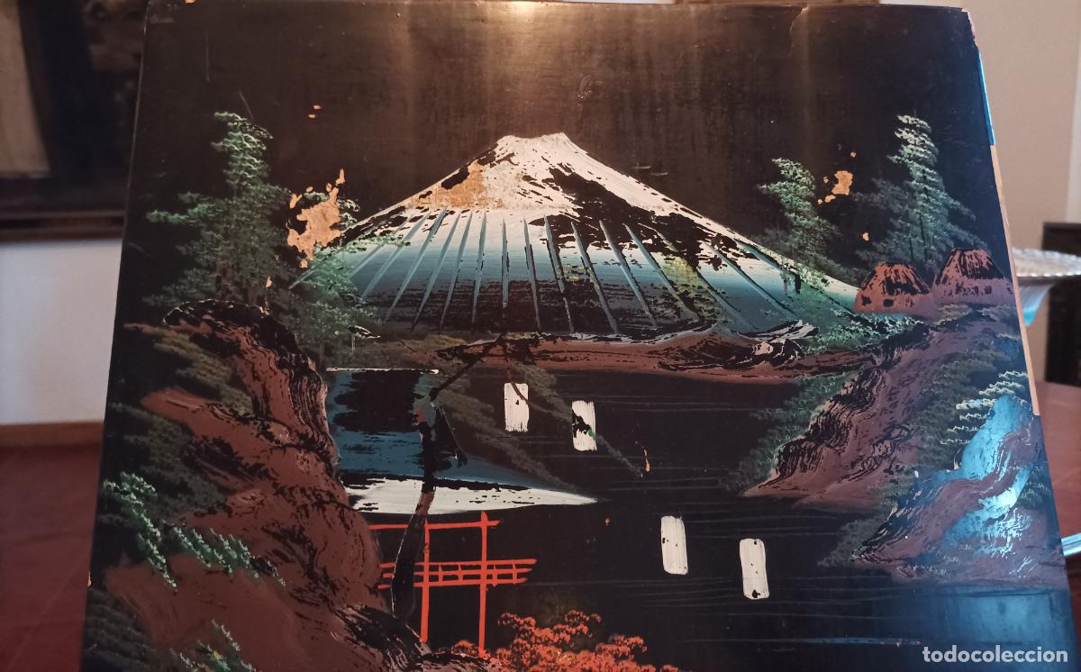 Antig&uuml;edades: Panel japones. - Foto 17